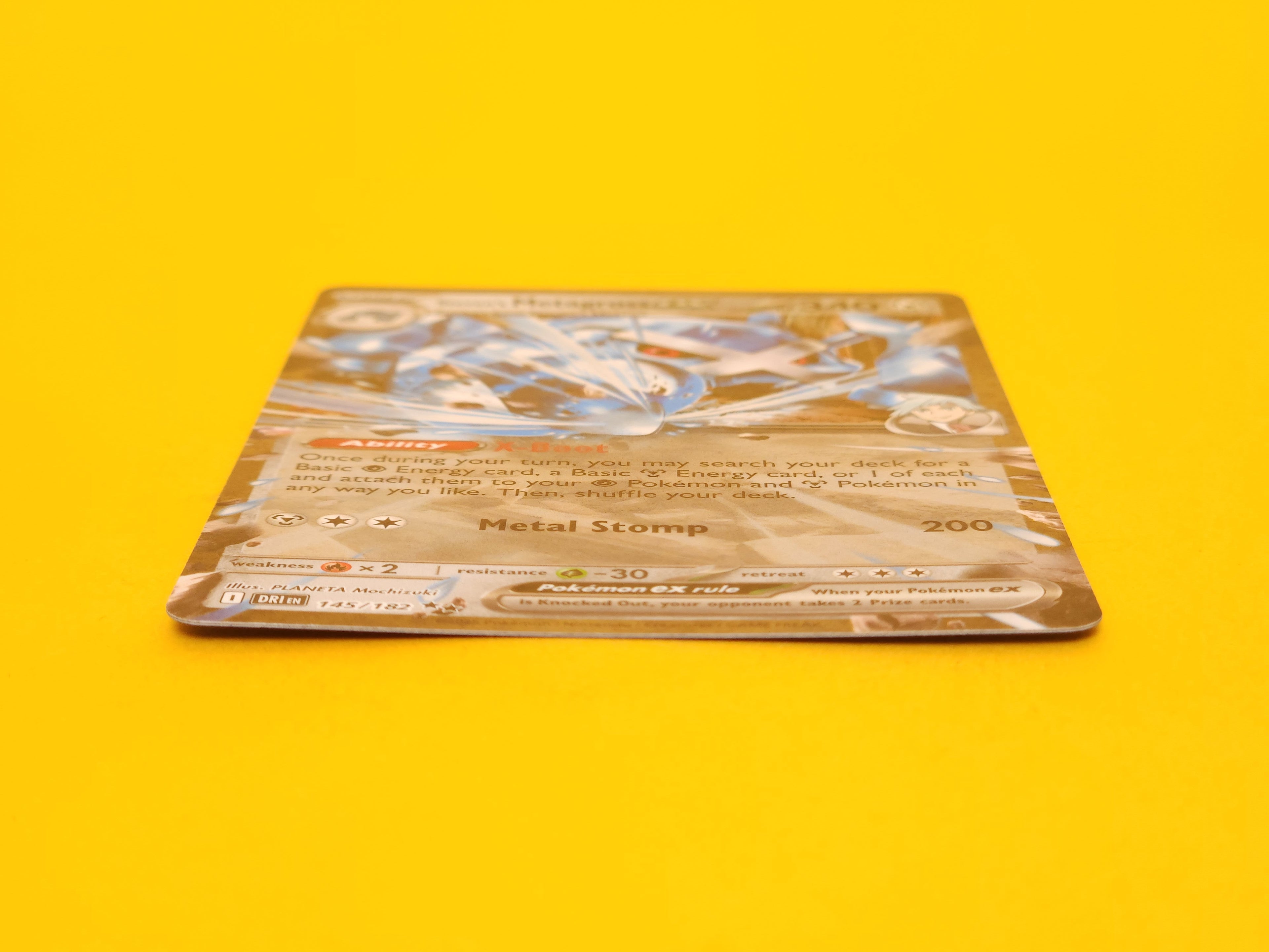 Steven's Metagross ex: 145/182 – 2025 Pokémon Double Rare Holofoil