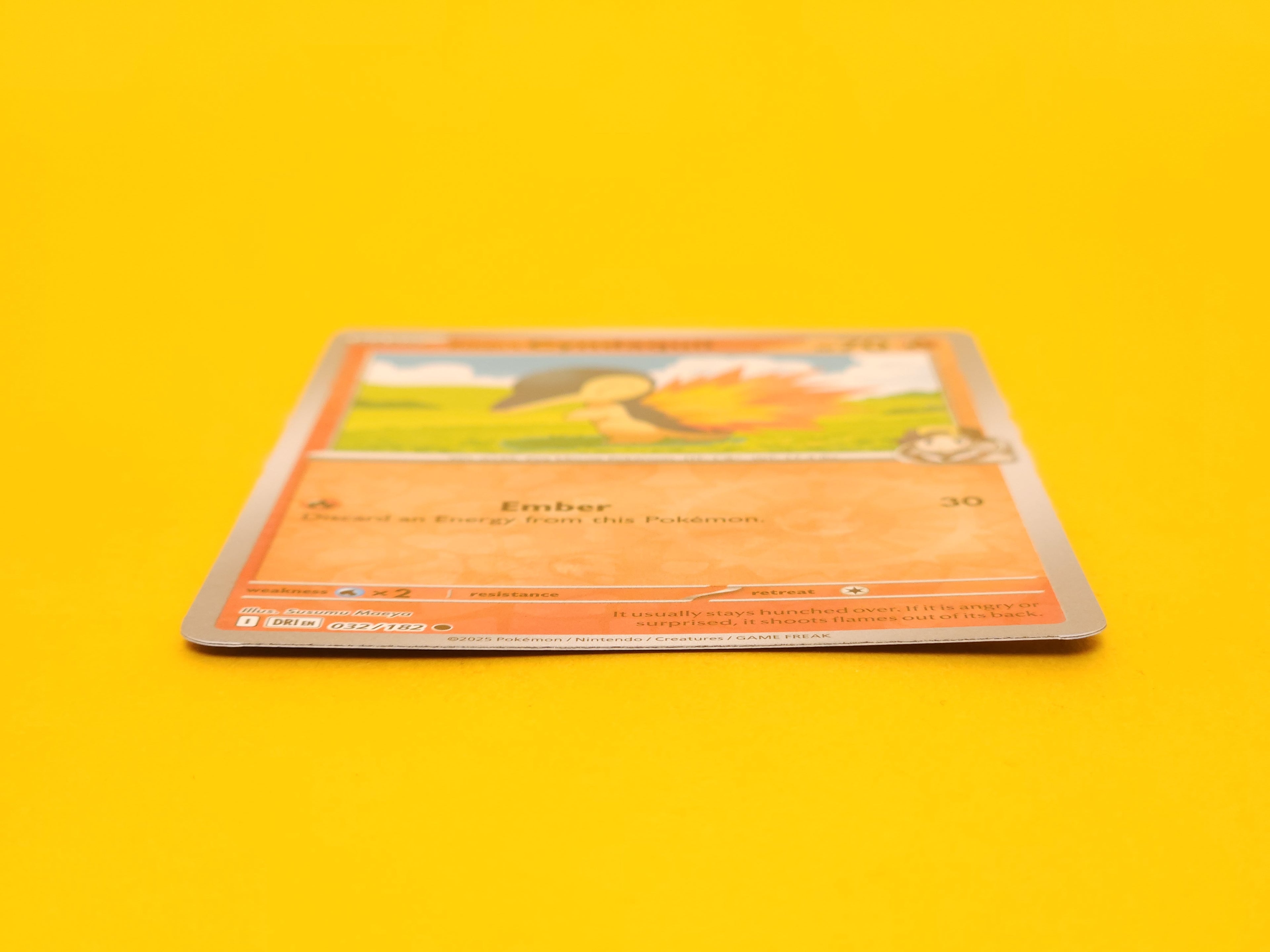 Ethan's Cyndaquil: 032/182 – 2025 Pokémon Common Reverse Holofoil
