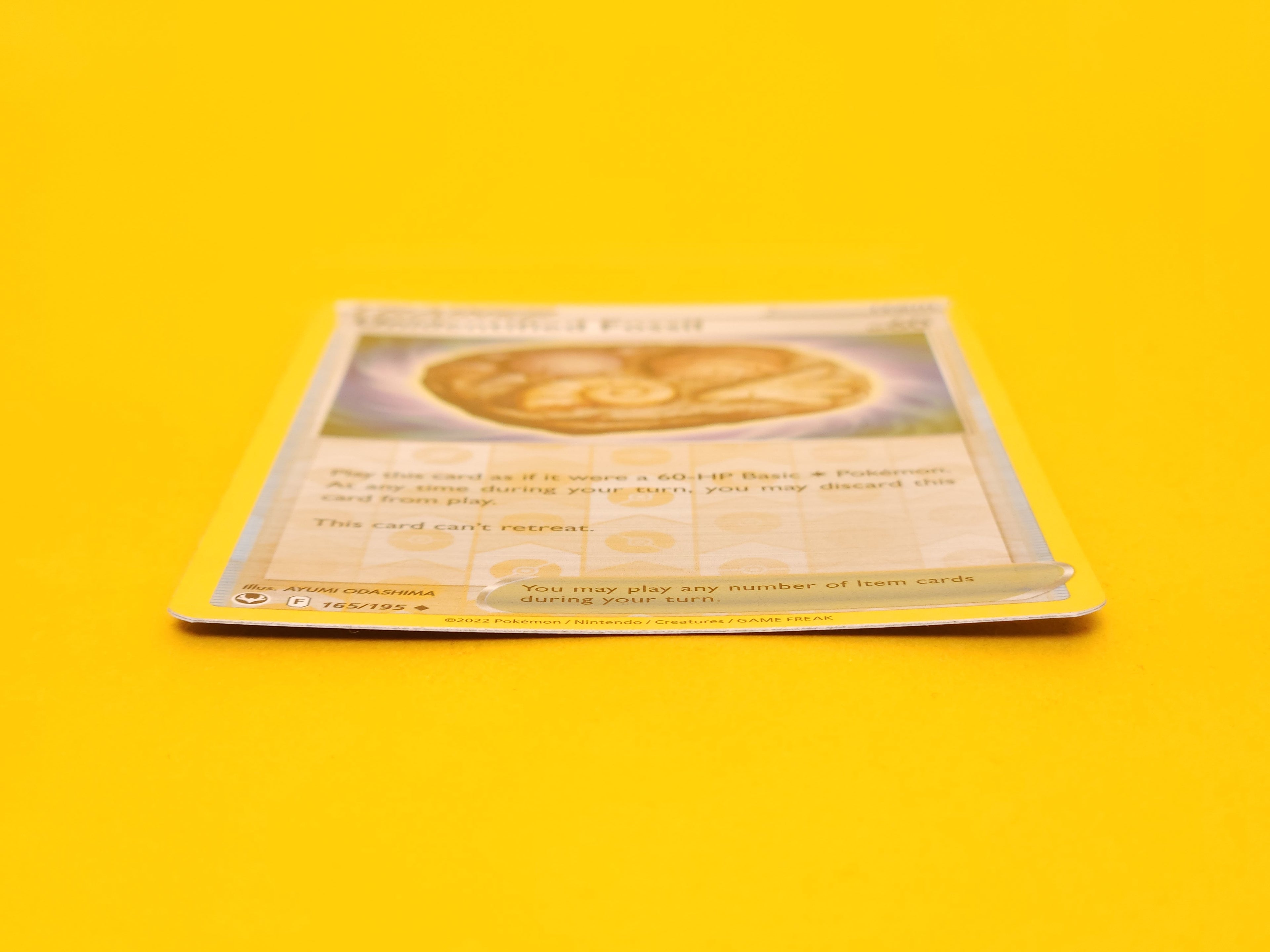 Unidentified Fossil: 165/195 – 2022 Pokémon Uncommon Reverse Holofoil