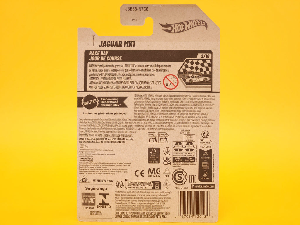 Jaguar Mk1: Matte Blue-Grey – 2025 Mattel Hot Wheels Basic