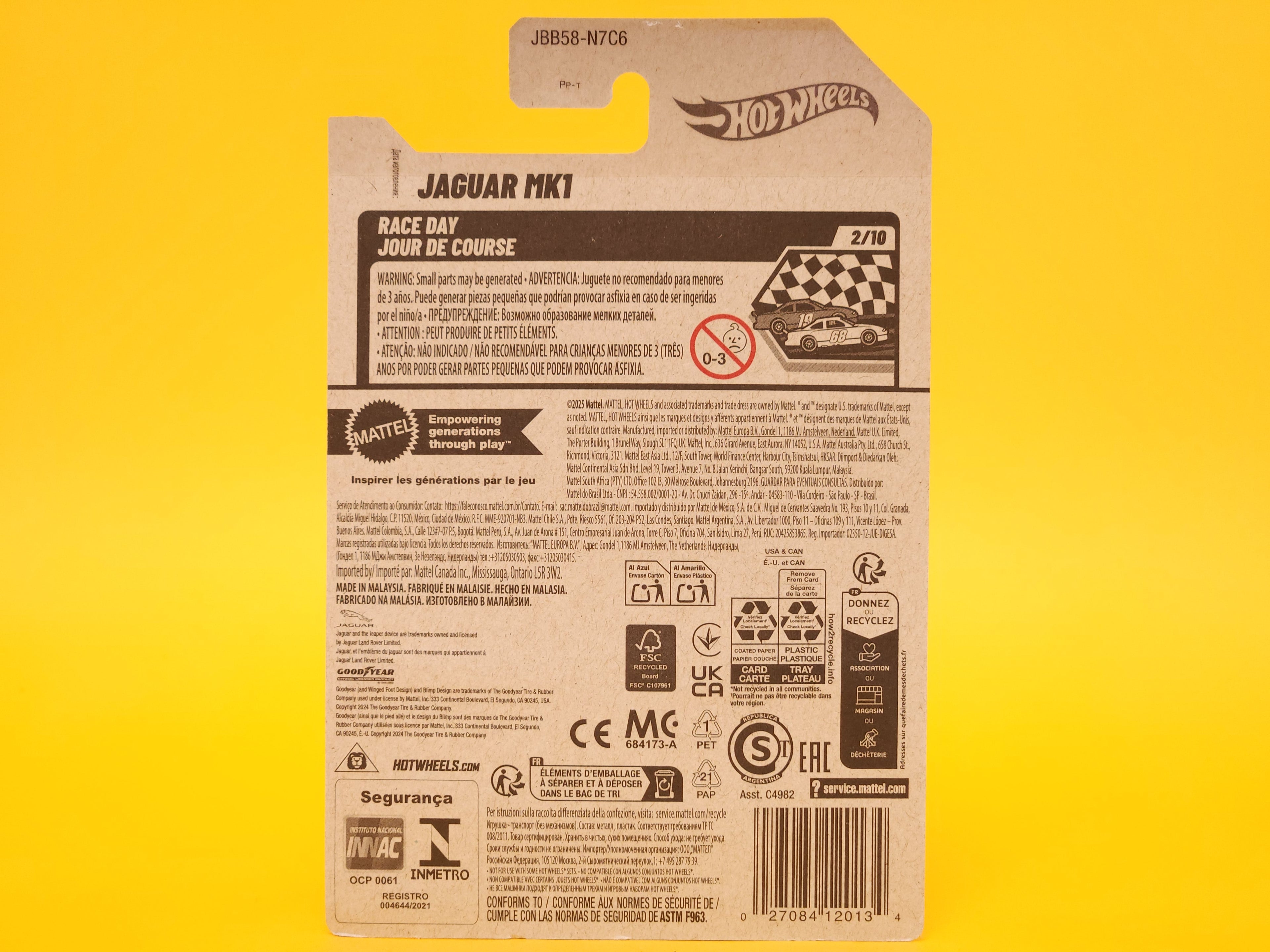 Jaguar Mk1: Matte Blue-Grey – 2025 Mattel Hot Wheels Basic