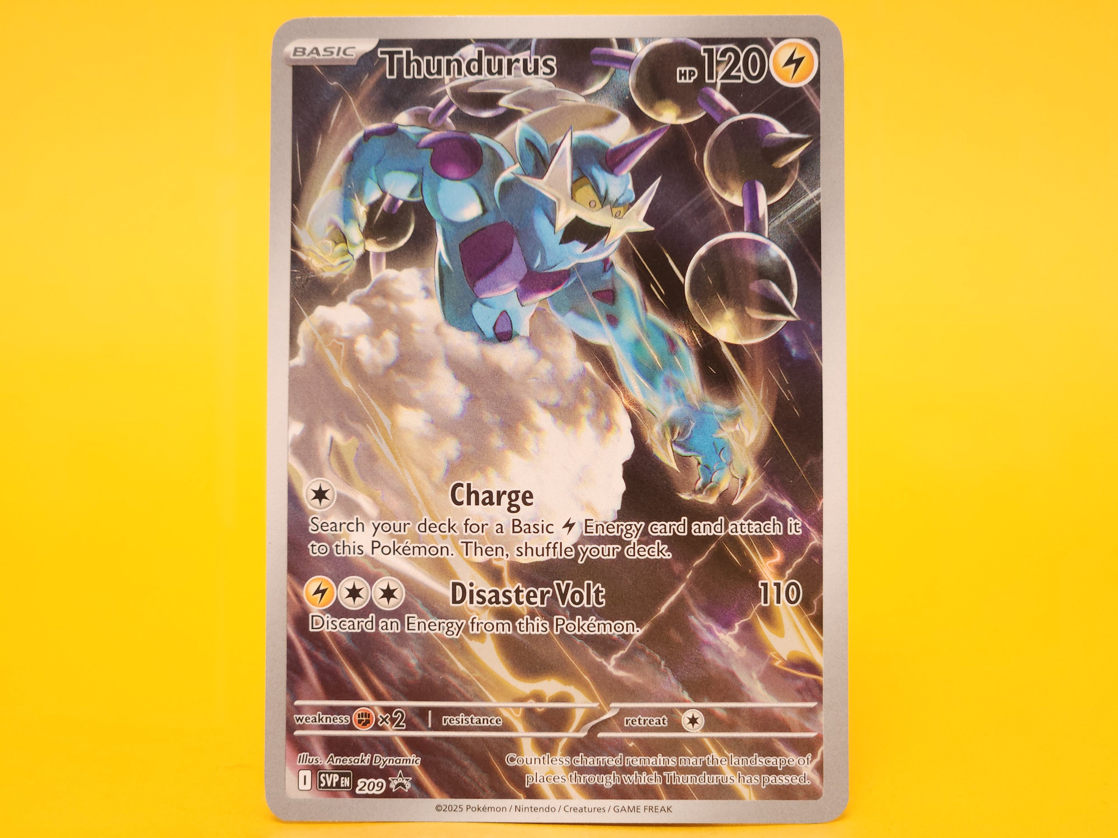 Thundurus: 209 – 2025 Pokémon Promo Holofoil