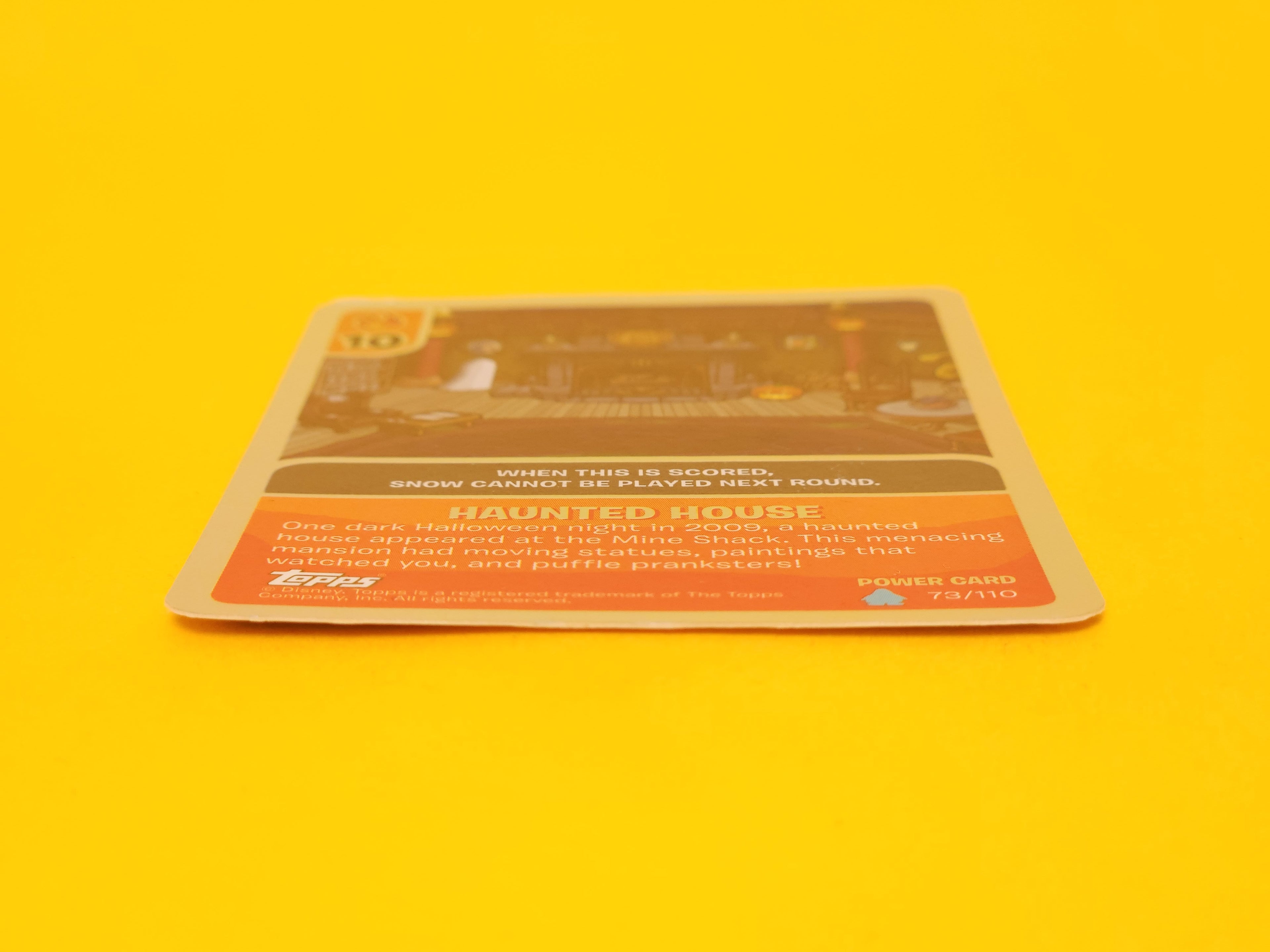 Haunted House: 73/110 – 2010 Topps Disney Club Penguin Holofoil