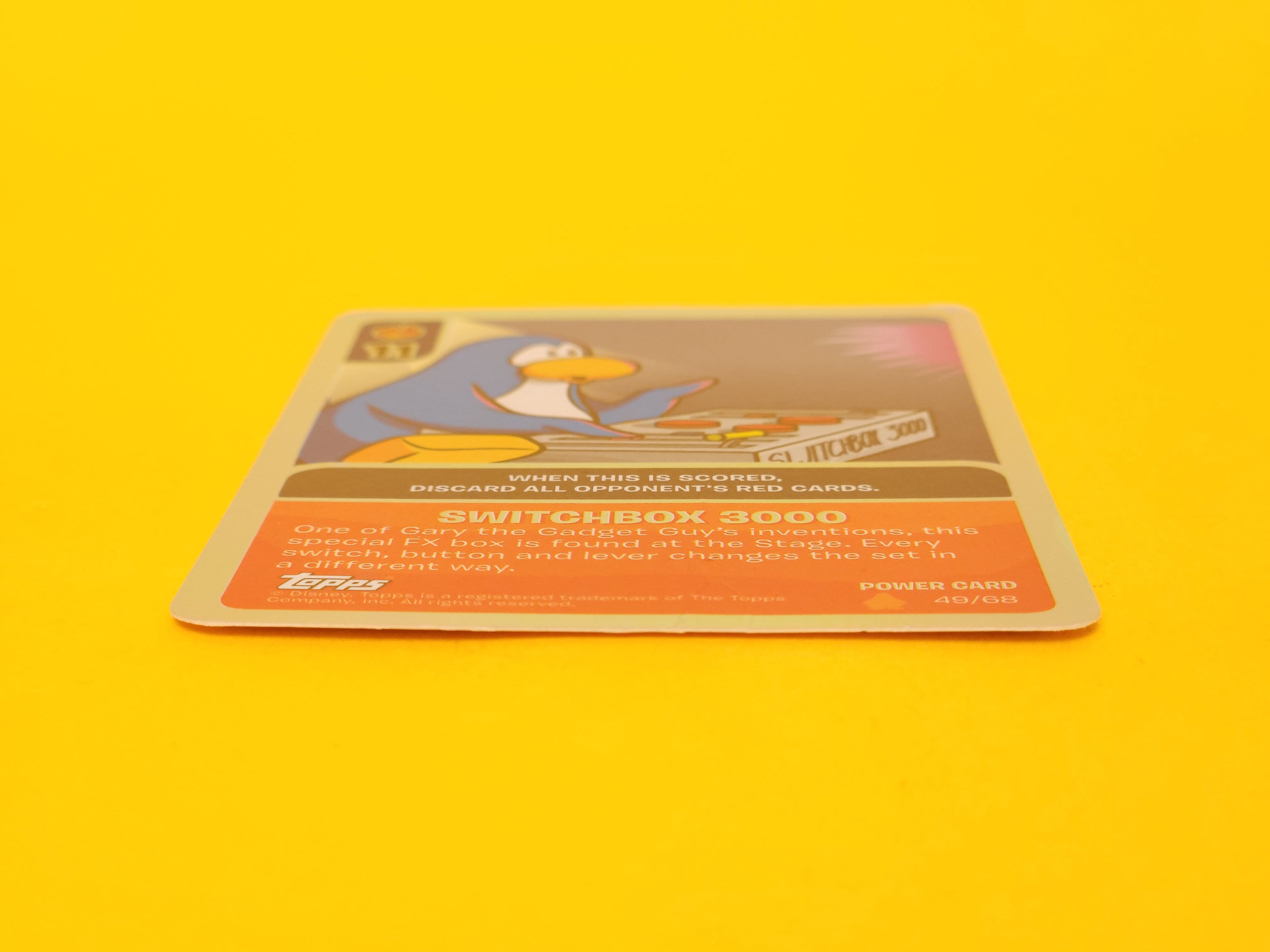 Switchbox 3000: 49/68 – 2009 Topps Disney Club Penguin Holofoil