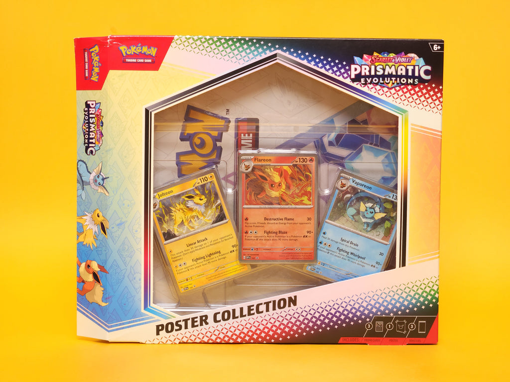 Prismatic Evolutions Poster Collection – 2025 Pokémon TCG