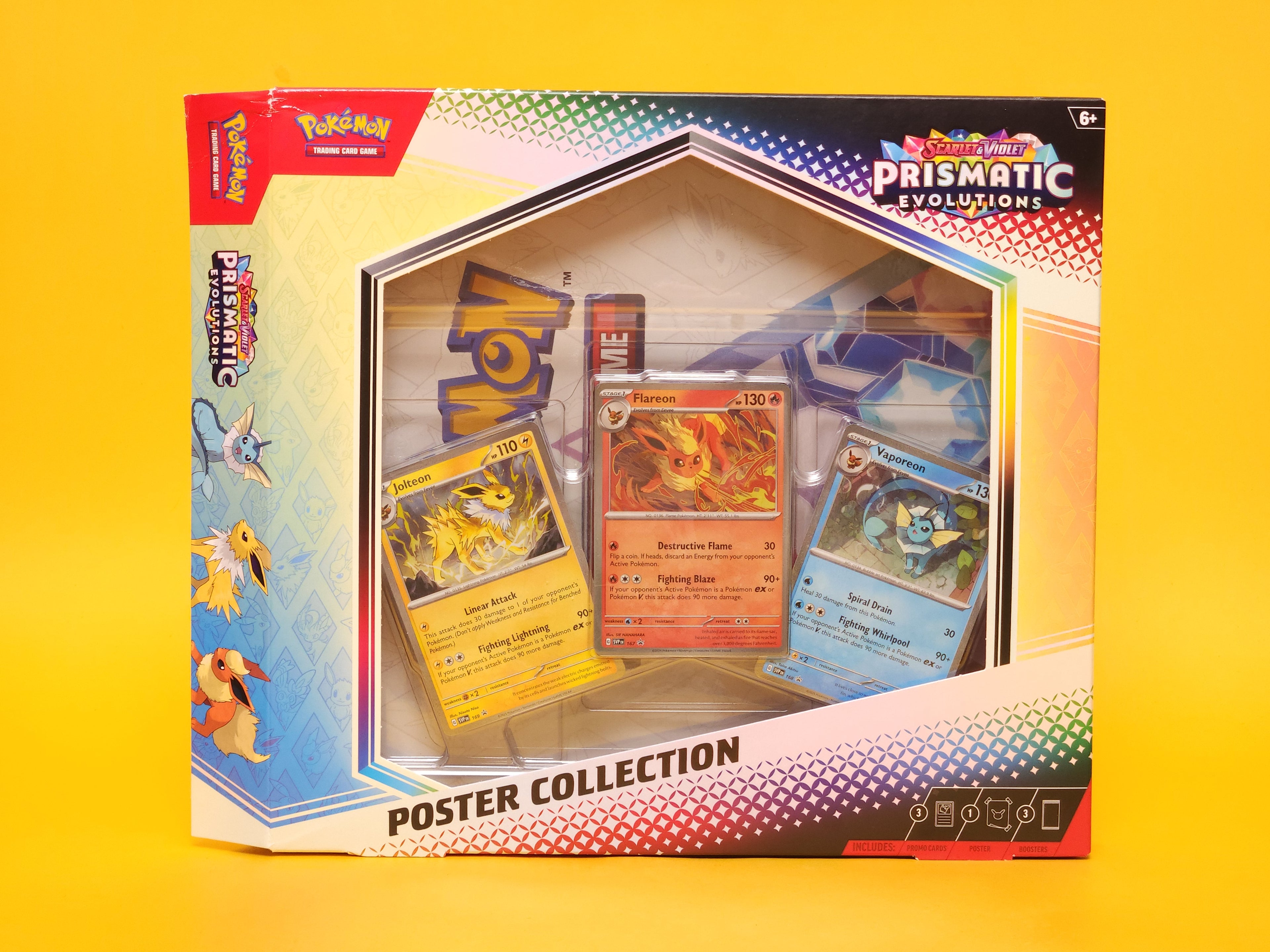 Prismatic Evolutions Poster Collection – 2025 Pokémon TCG
