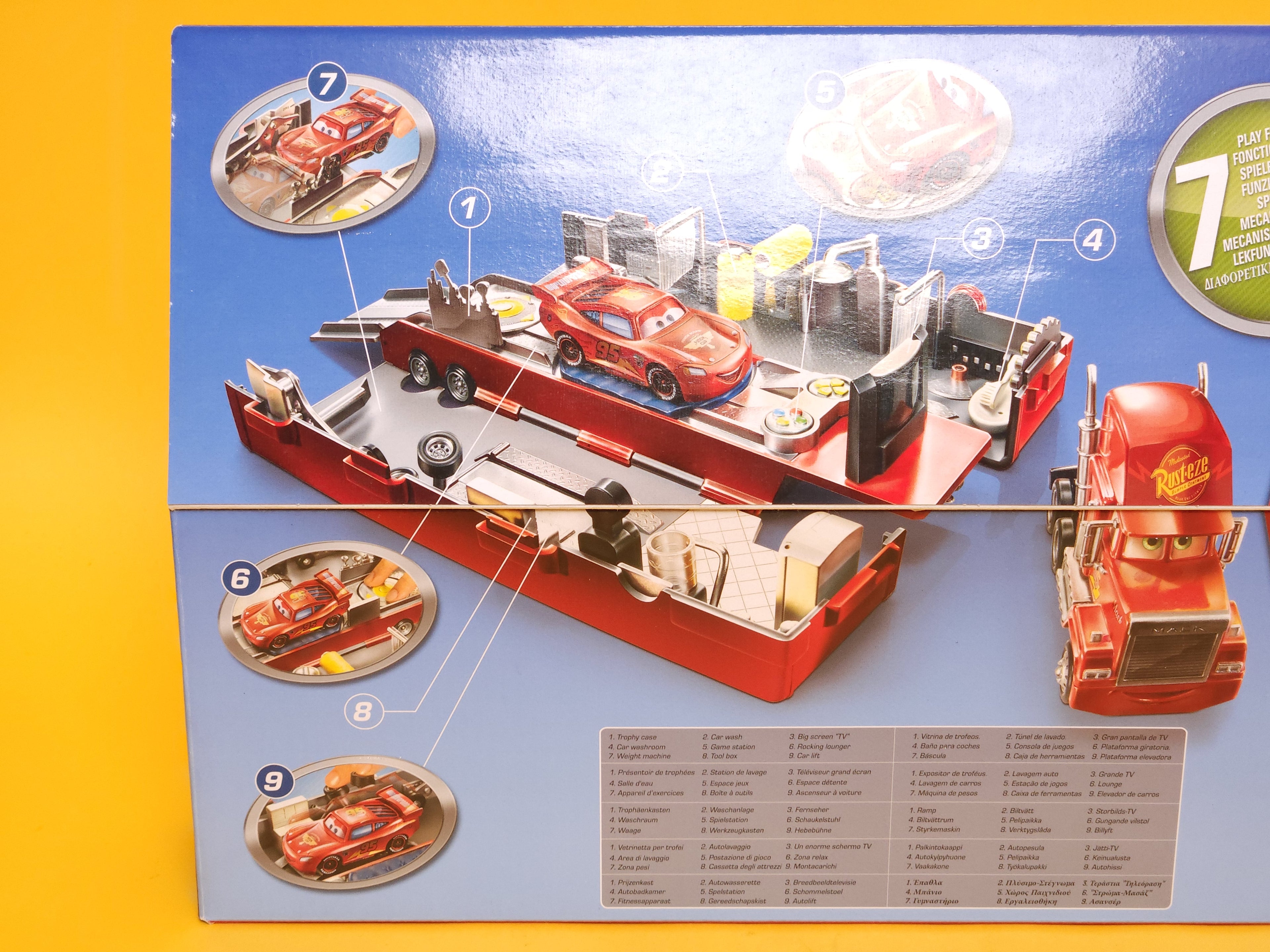 Mack Truck Playset – 2011 Mattel Disney Pixar Cars 2