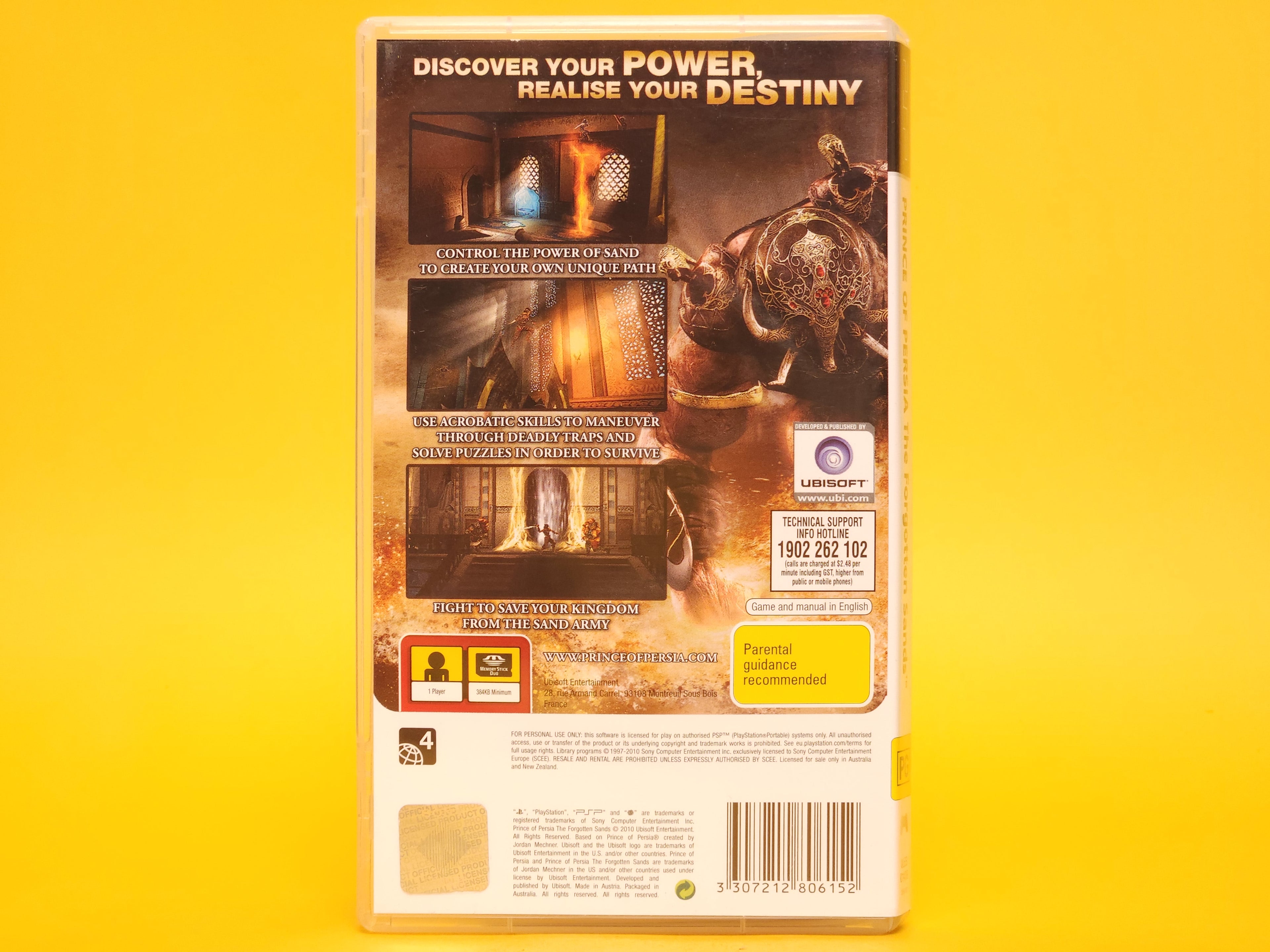 Prince Of Persia: The Forgotten Sands – 2010 PlayStation Portable