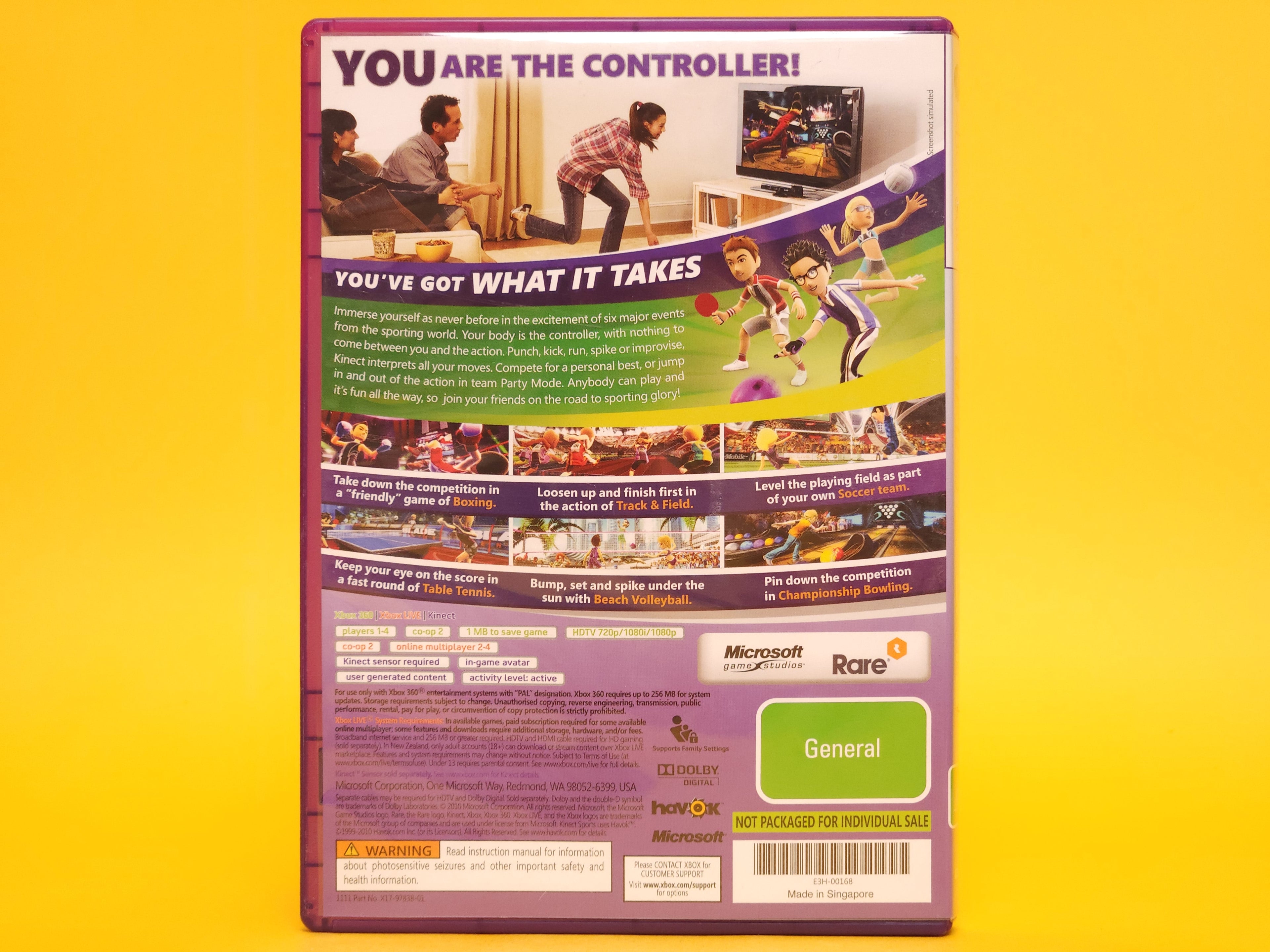 Kinect Sports – 2010 Xbox 360 Kinect
