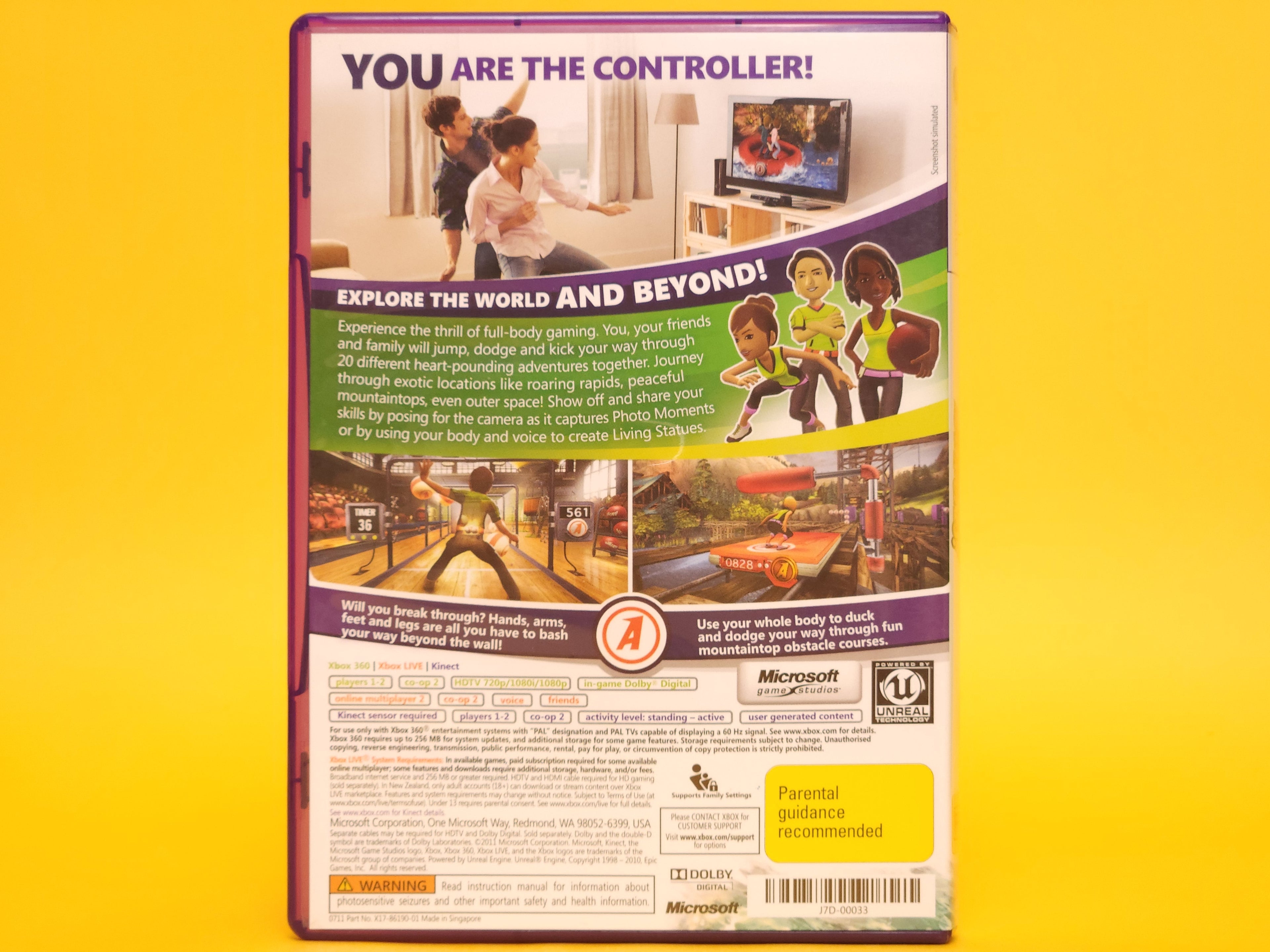 Kinect Adventures! – 2010 Xbox 360 Kinect