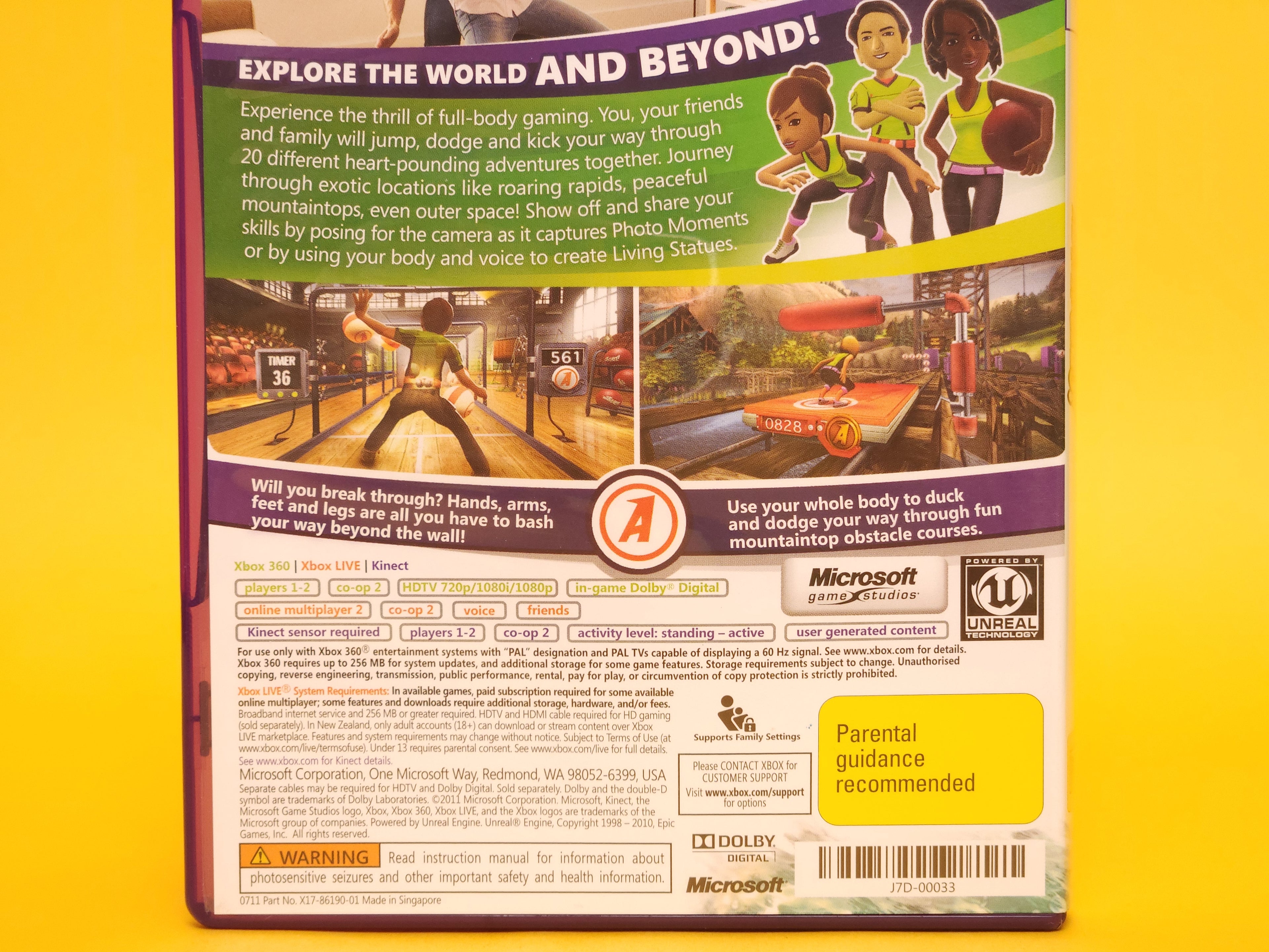 Kinect Adventures! – 2010 Xbox 360 Kinect