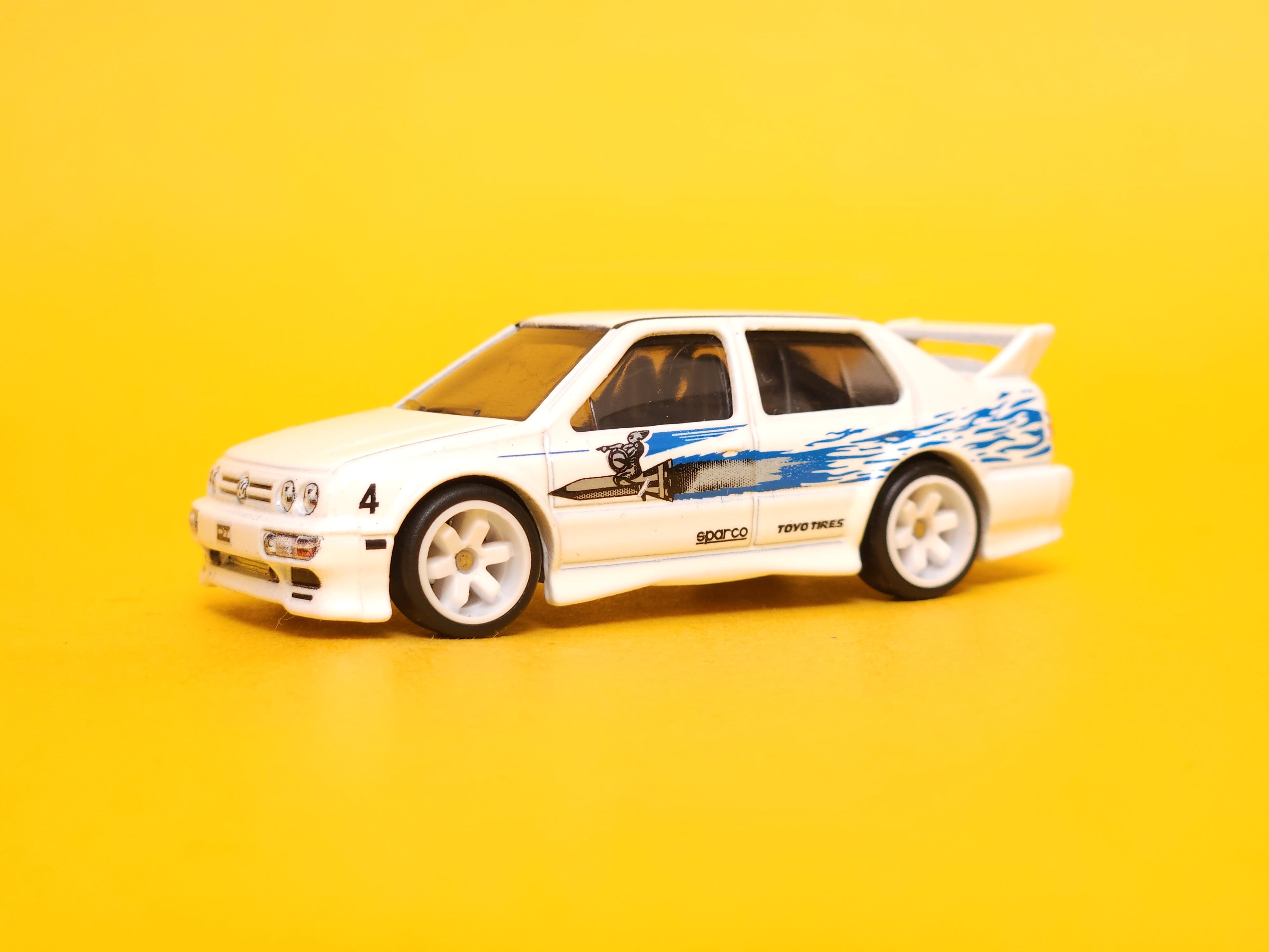 Volkswagen Jetta MK3: White – 2019 Mattel Hot Wheels Premium 1st Edition