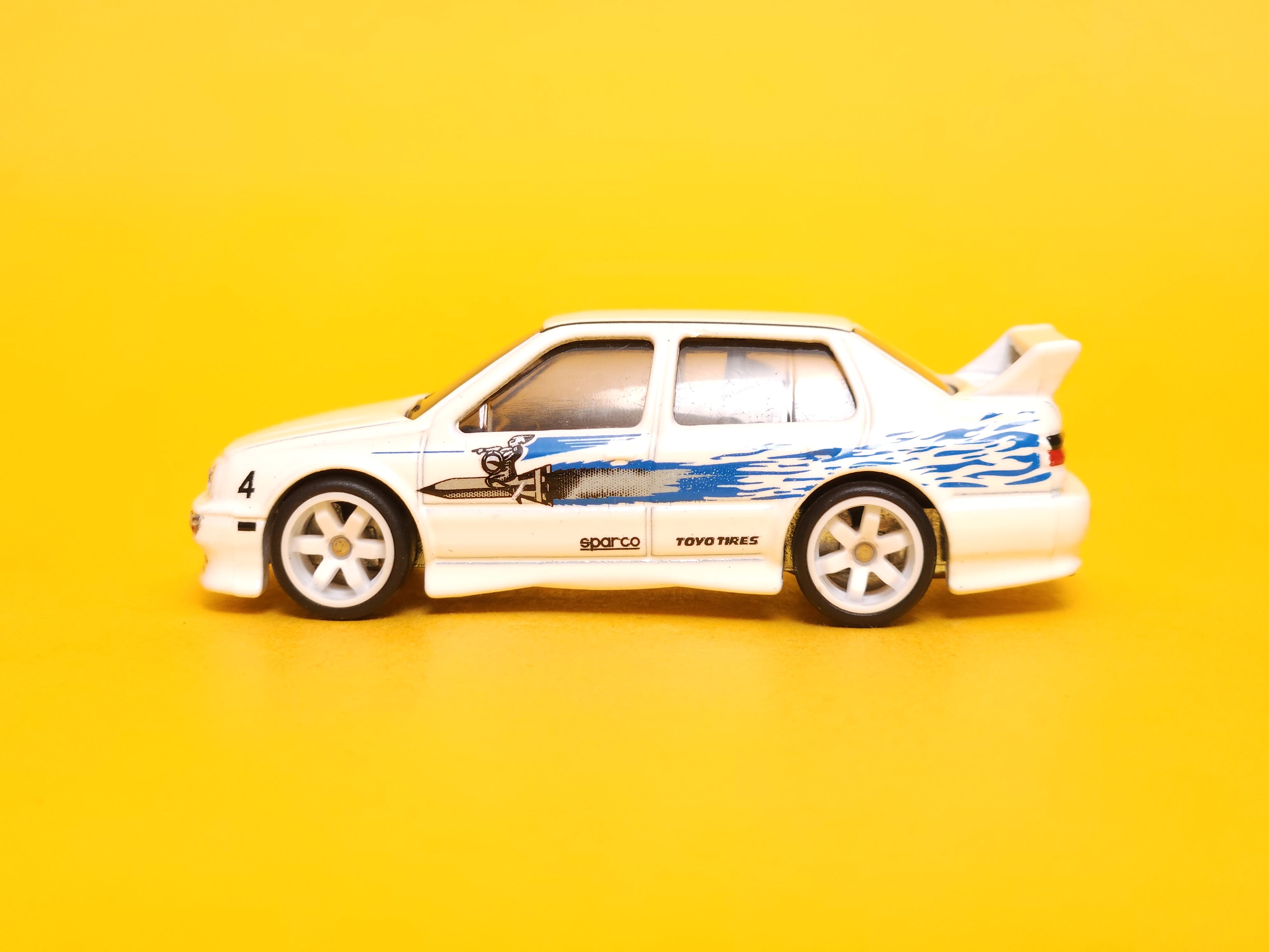 Volkswagen Jetta MK3: White – 2019 Mattel Hot Wheels Premium 1st Edition