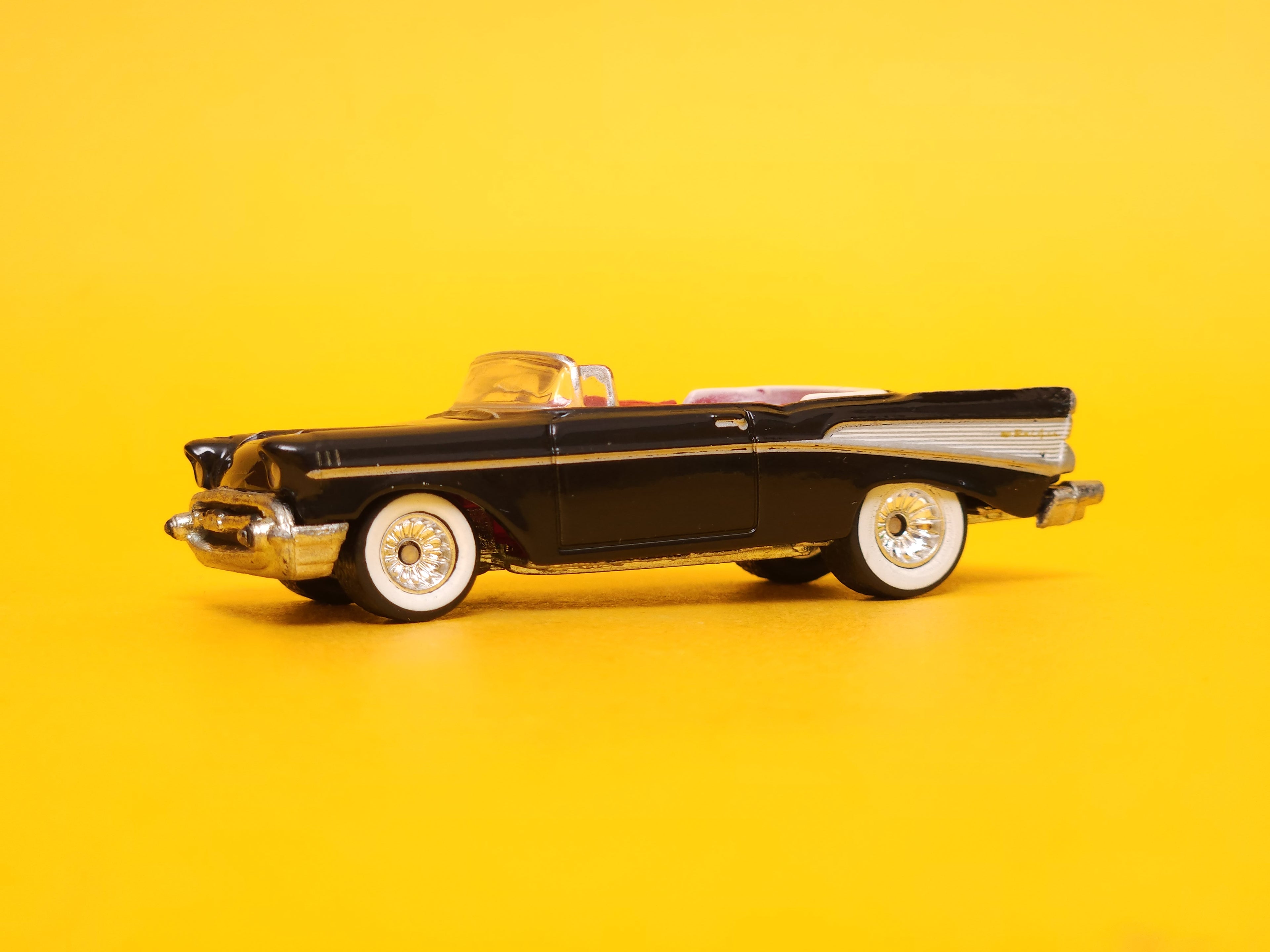 1957 Chevy Bel Air Convertible: Matte Black – 2014 Mattel Hot Wheels Premium