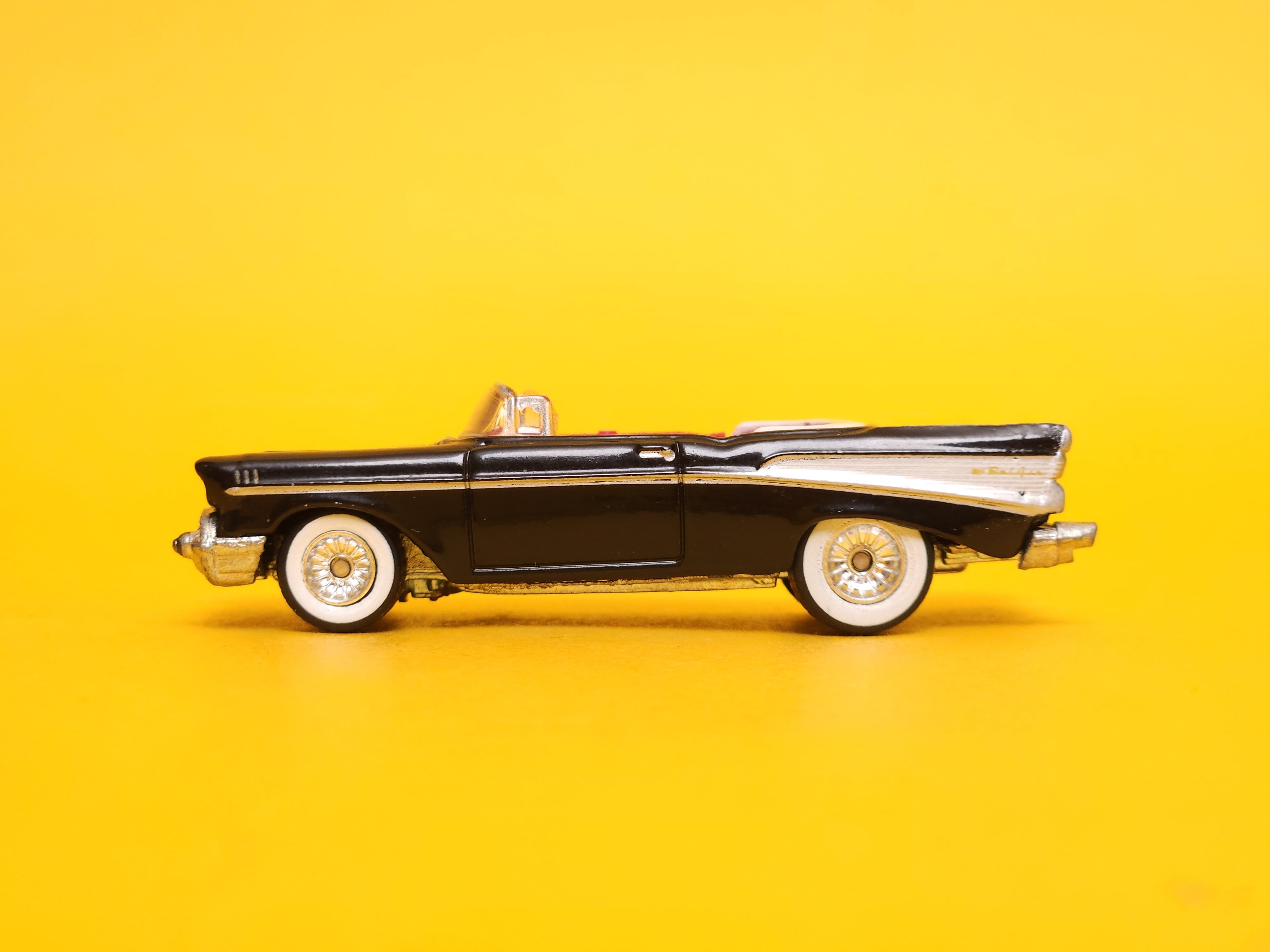 1957 Chevy Bel Air Convertible: Matte Black – 2014 Mattel Hot Wheels Premium
