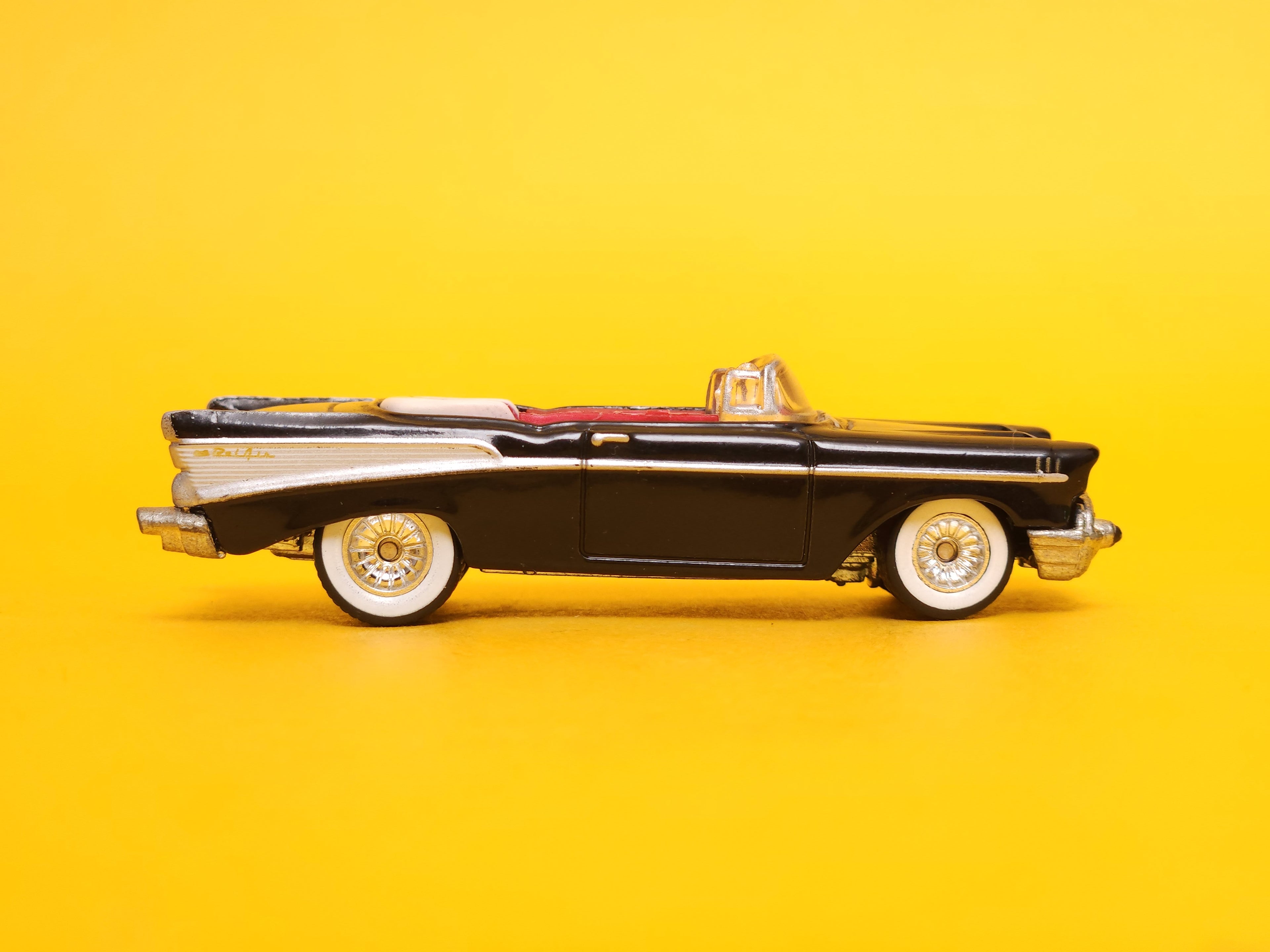 1957 Chevy Bel Air Convertible: Matte Black – 2014 Mattel Hot Wheels Premium