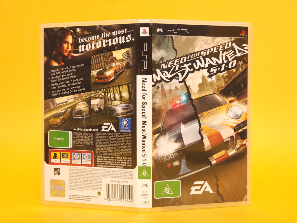Need For Speed: Most Wanted 5-1-0 – 2005 PlayStation Portable