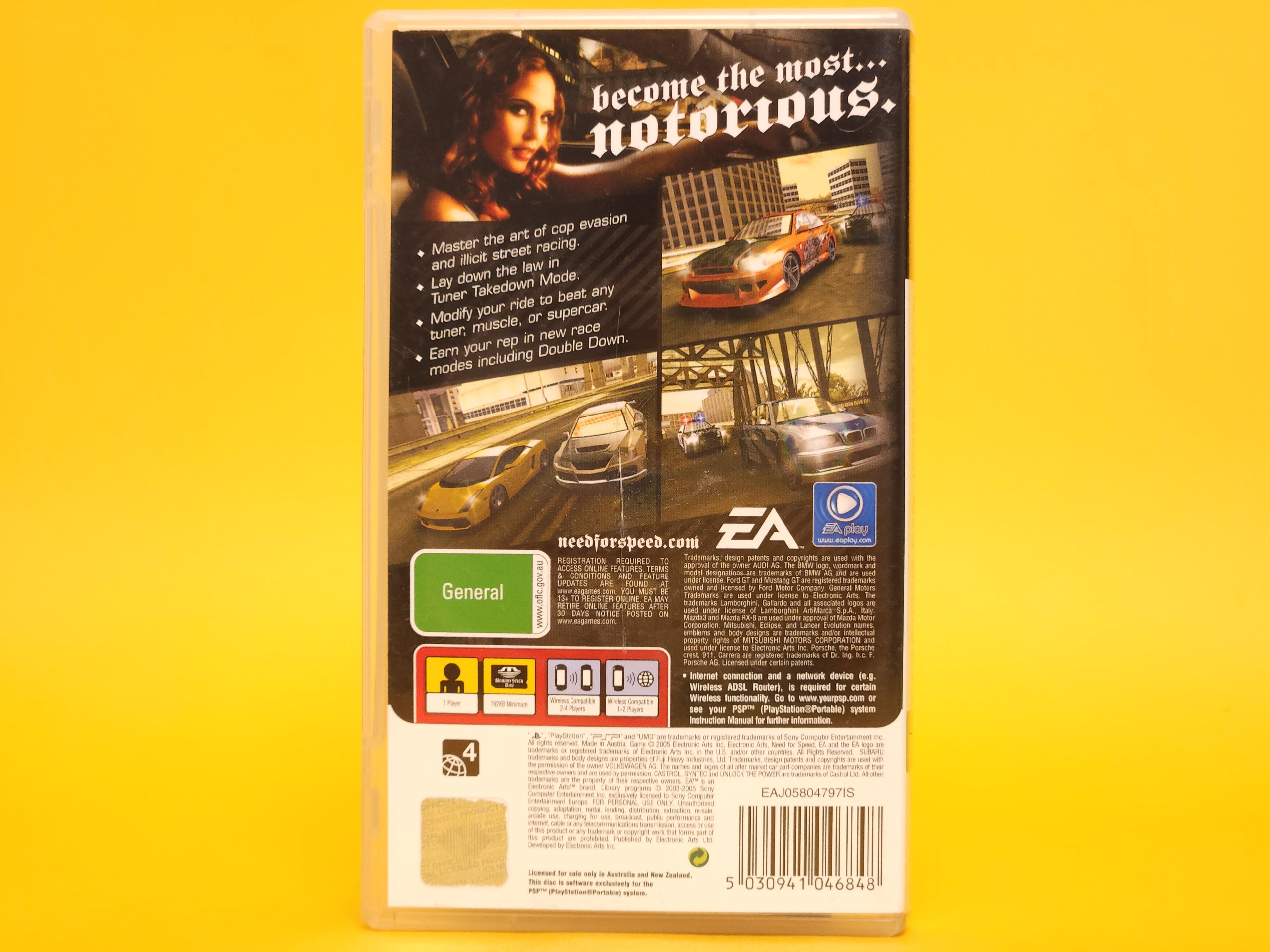 Need For Speed: Most Wanted 5-1-0 – 2005 PlayStation Portable