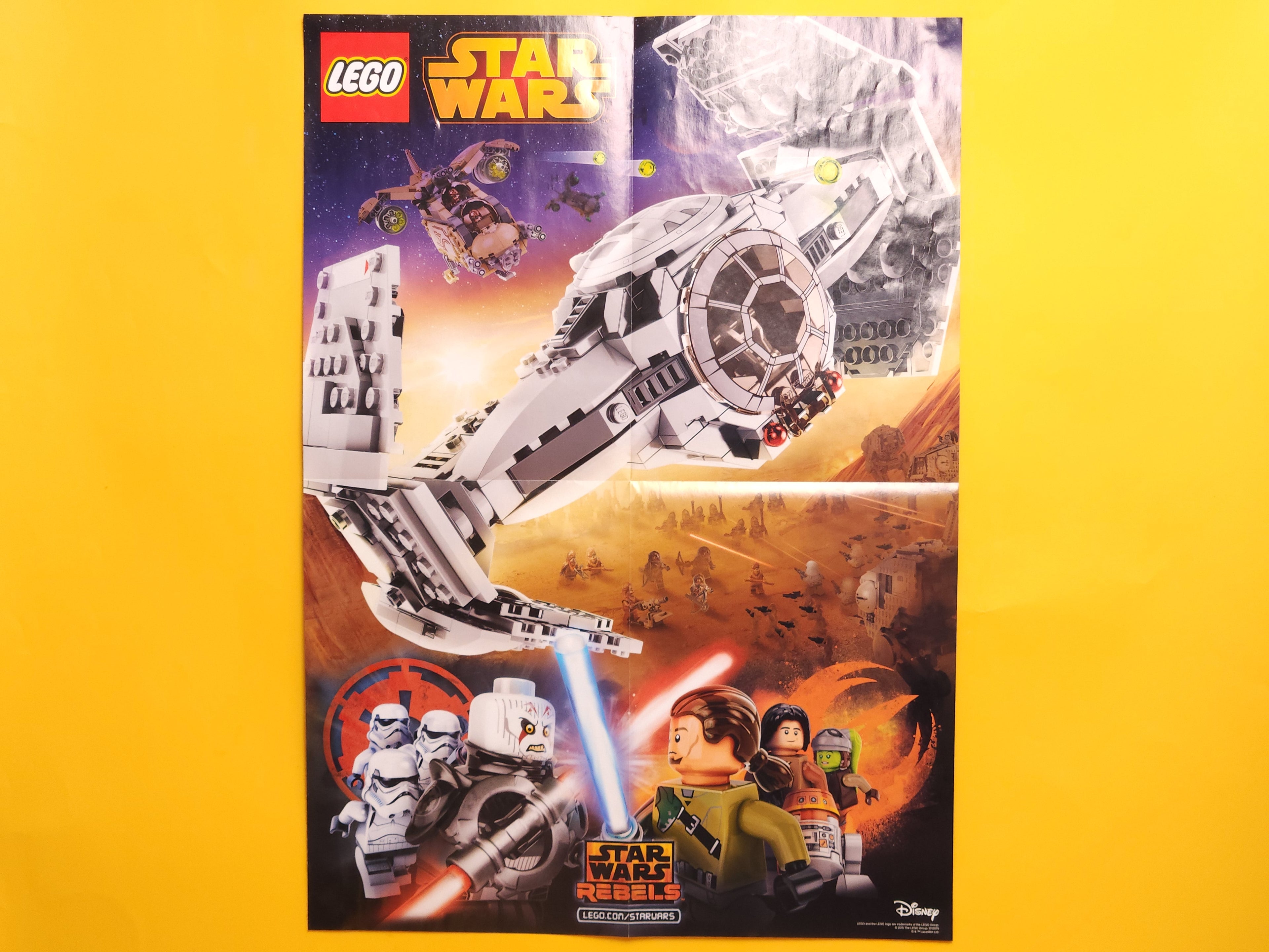 2015 LEGO Disney Star Wars Rebels Poster