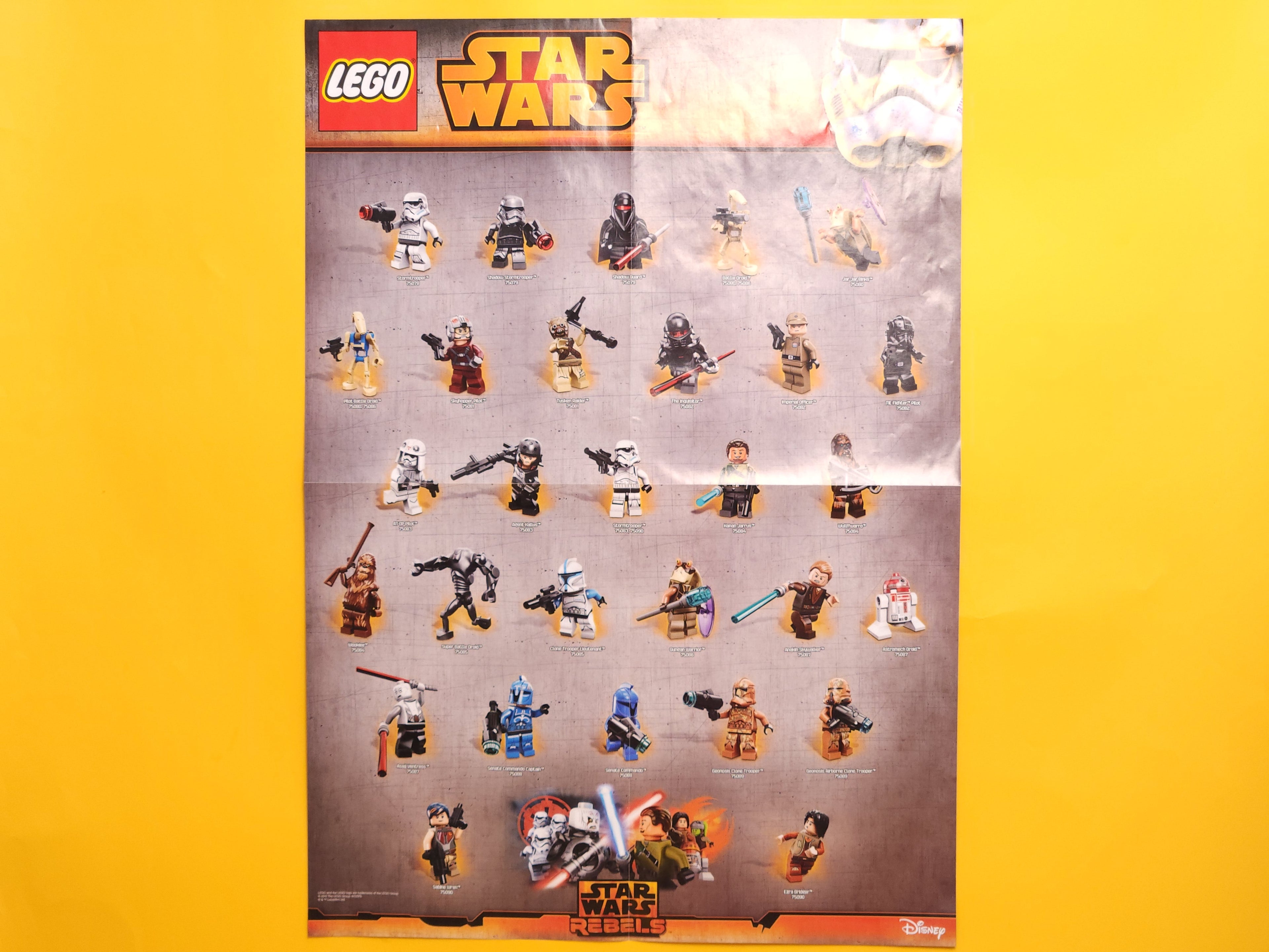 2015 LEGO Disney Star Wars Rebels Poster
