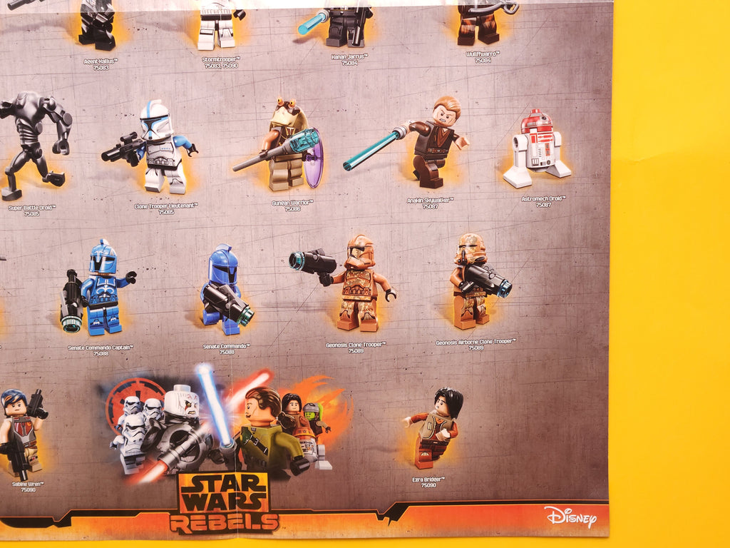 2015 LEGO Disney Star Wars Rebels Poster