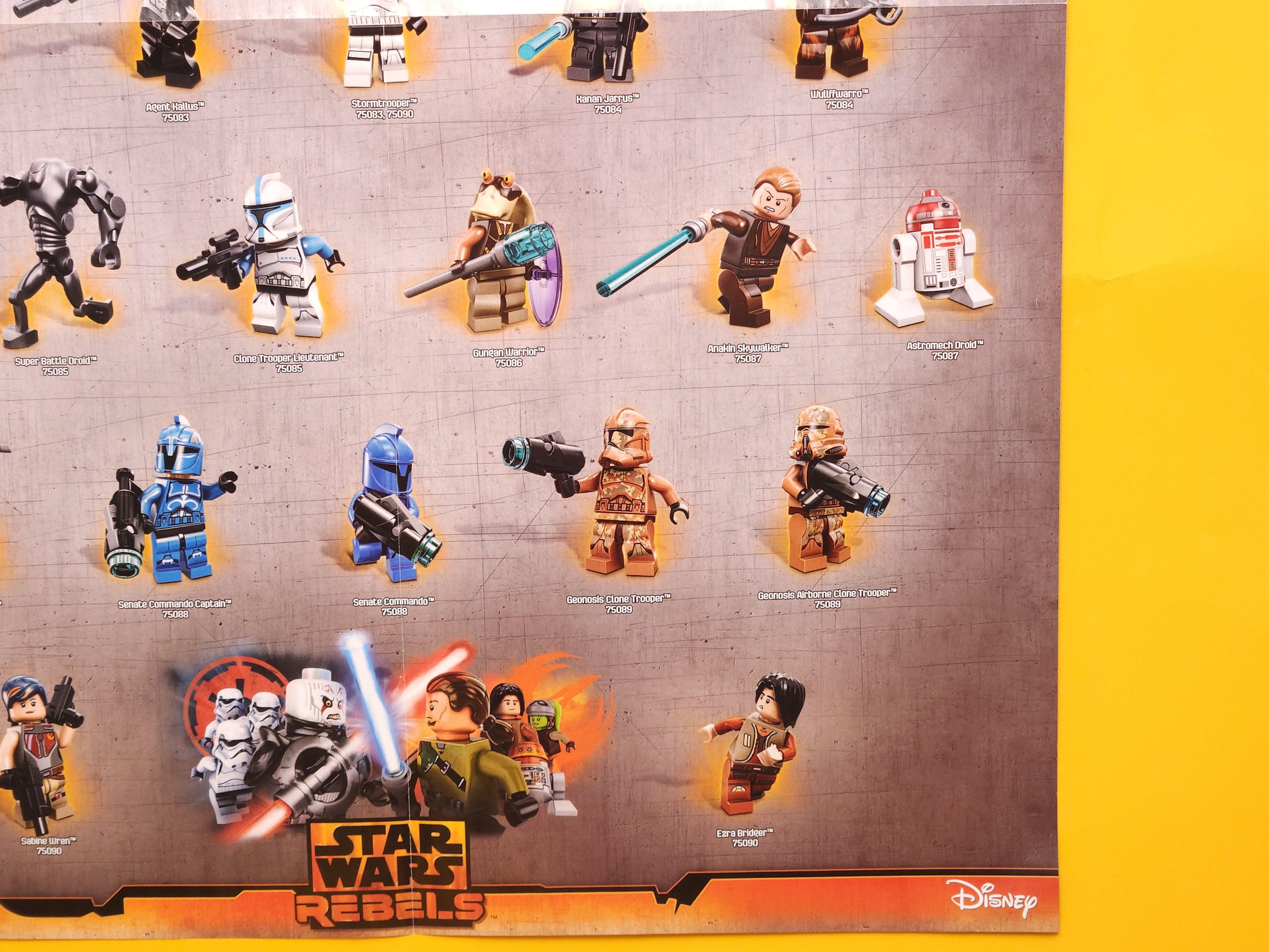 2015 LEGO Disney Star Wars Rebels Poster