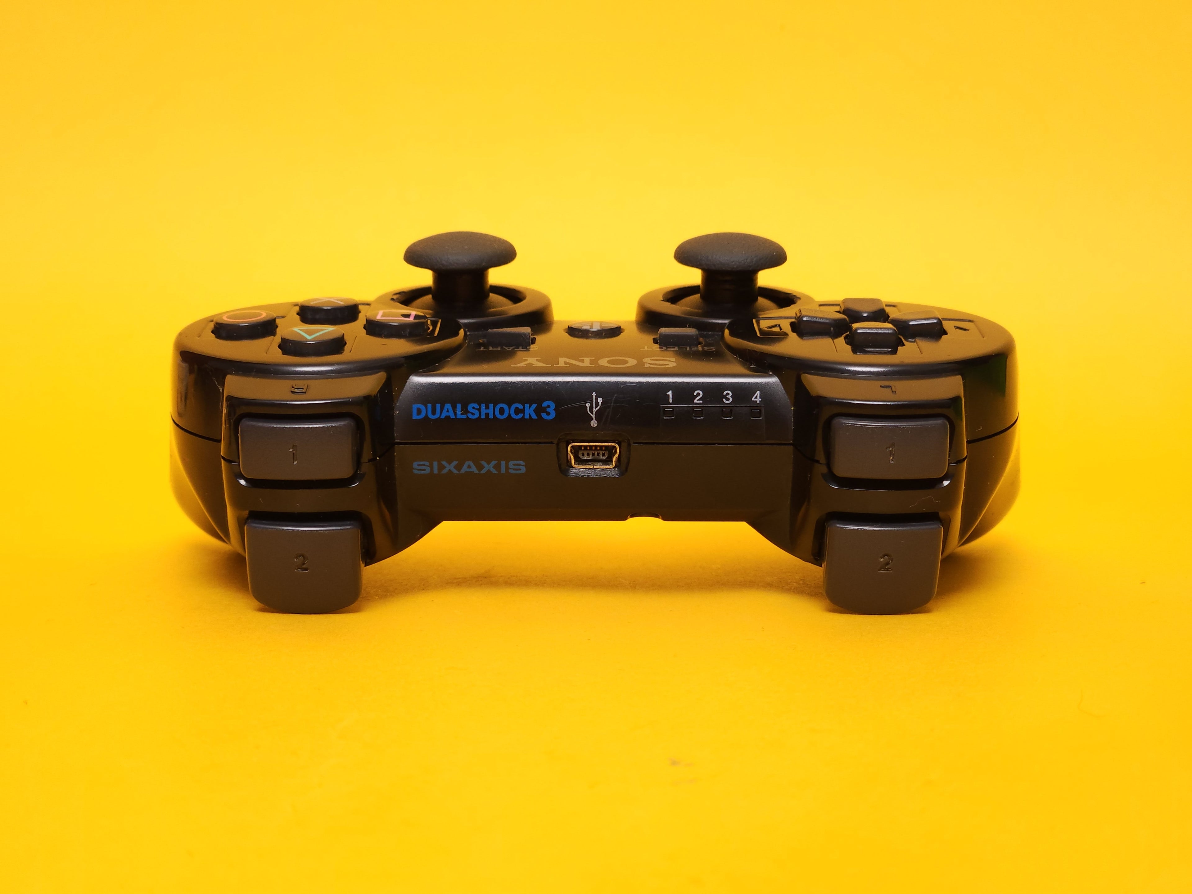 Sixaxis Dualshock 3 Wireless Controller: Black – Sony PlayStation 3
