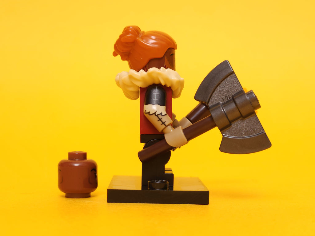 Dwarf Barbarian #1 71047 – 2024 LEGO Minifigures: Dungeons & Dragons Series