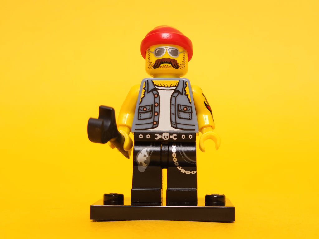 Motorcycle Mechanic #16 71001 – 2013 LEGO Minifigures: Series 10