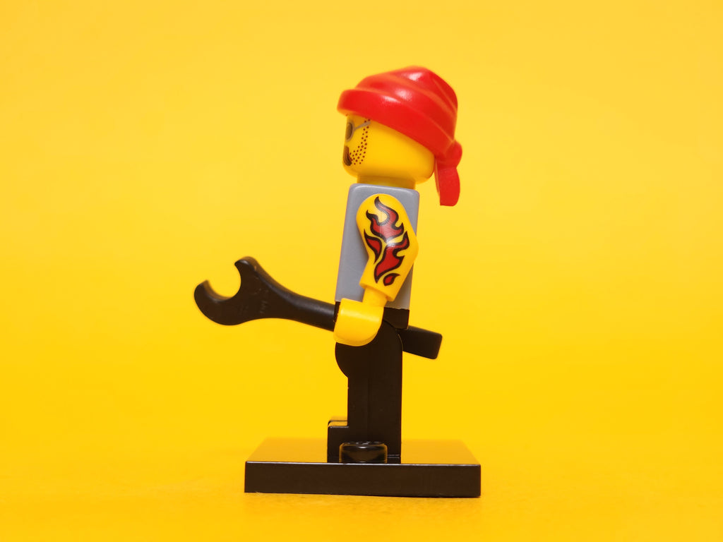 Motorcycle Mechanic #16 71001 – 2013 LEGO Minifigures: Series 10