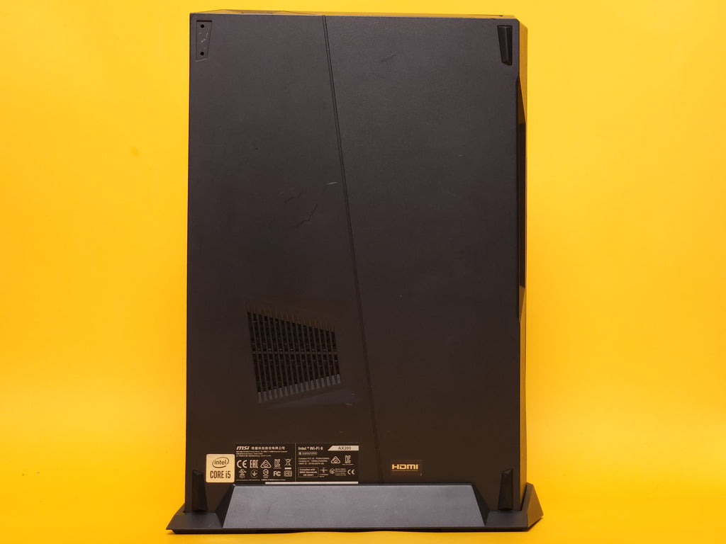 Black MSI MPG H410 Trident 3 (MS-B932) PC + Stand + Power AC Adaptor