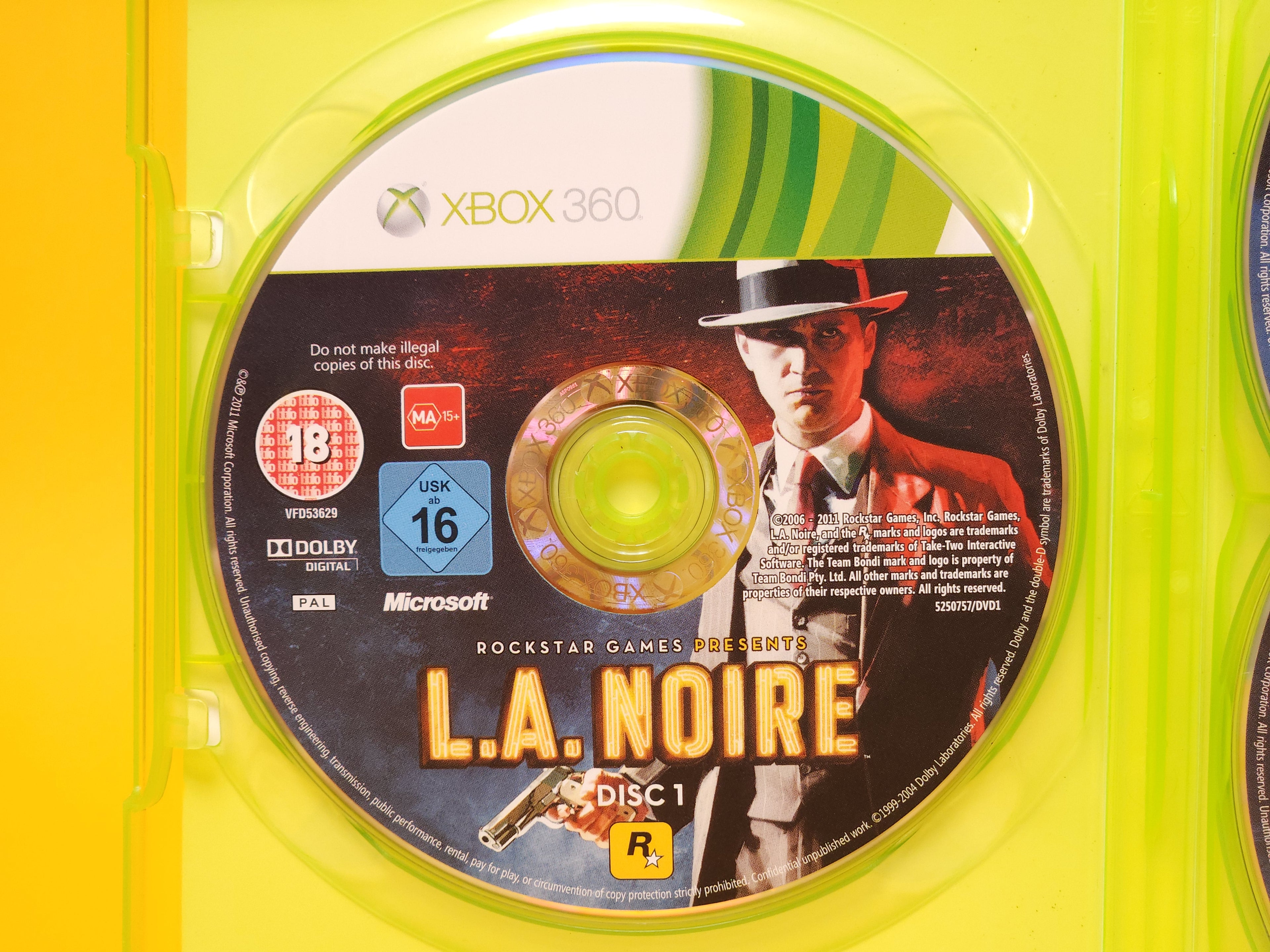 L.A. Noire – 2011 Xbox 360