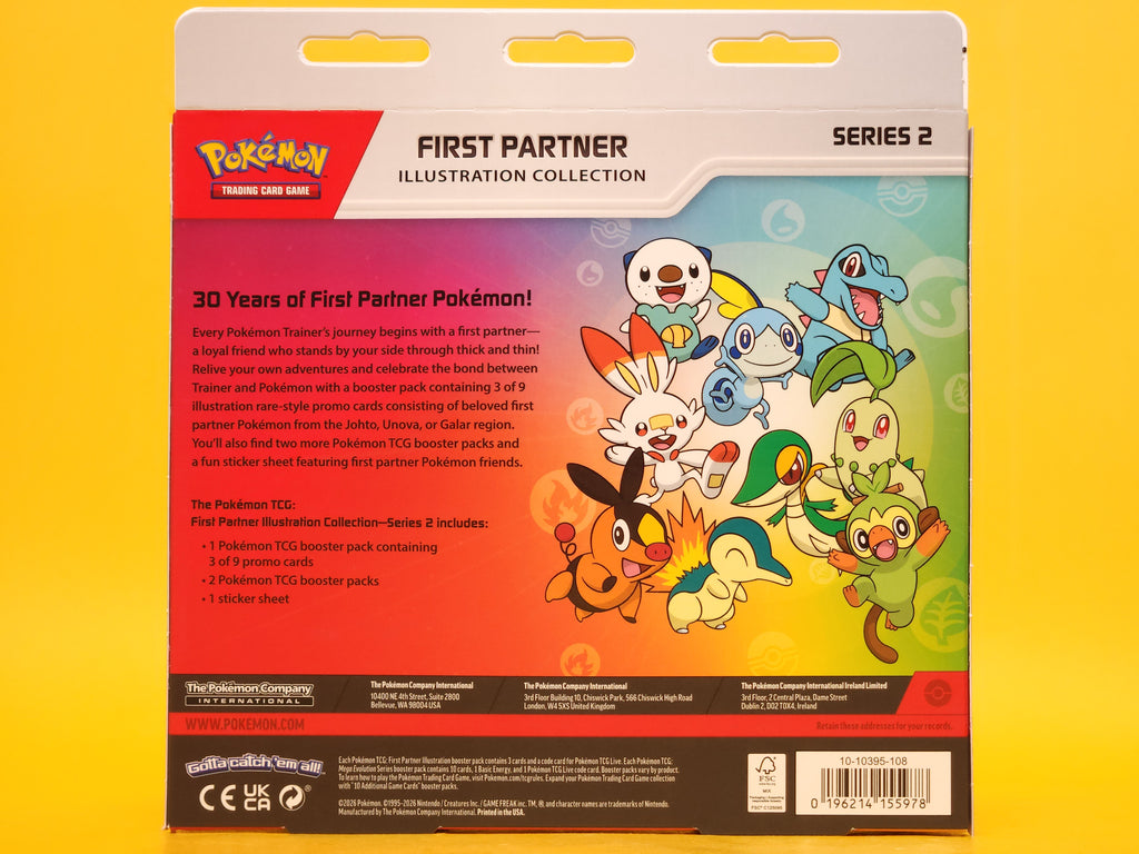 Pokémon TCG First Partner Illustration Collection Series 2