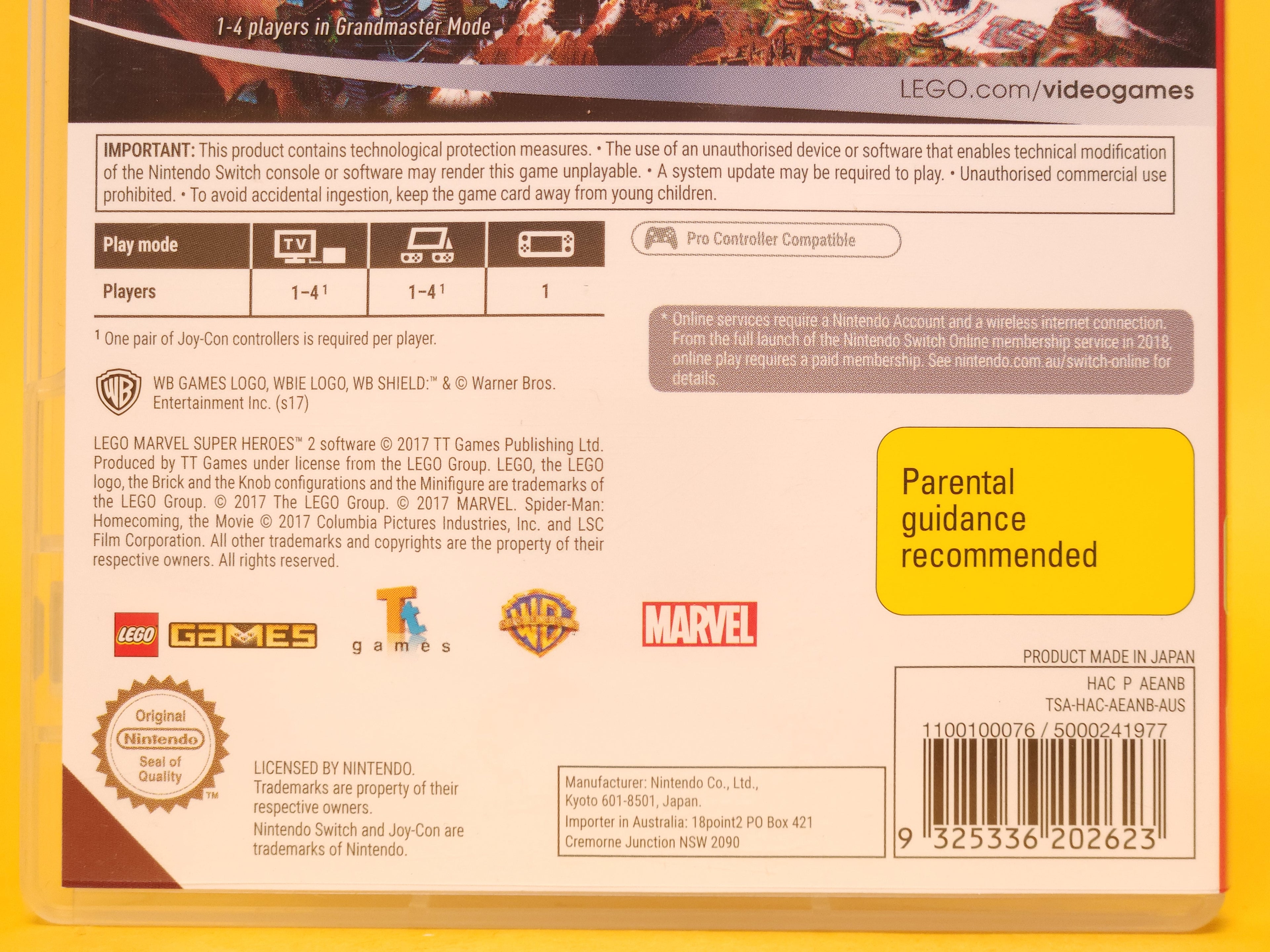 LEGO Marvel Super Heroes 2 – Nintendo Switch