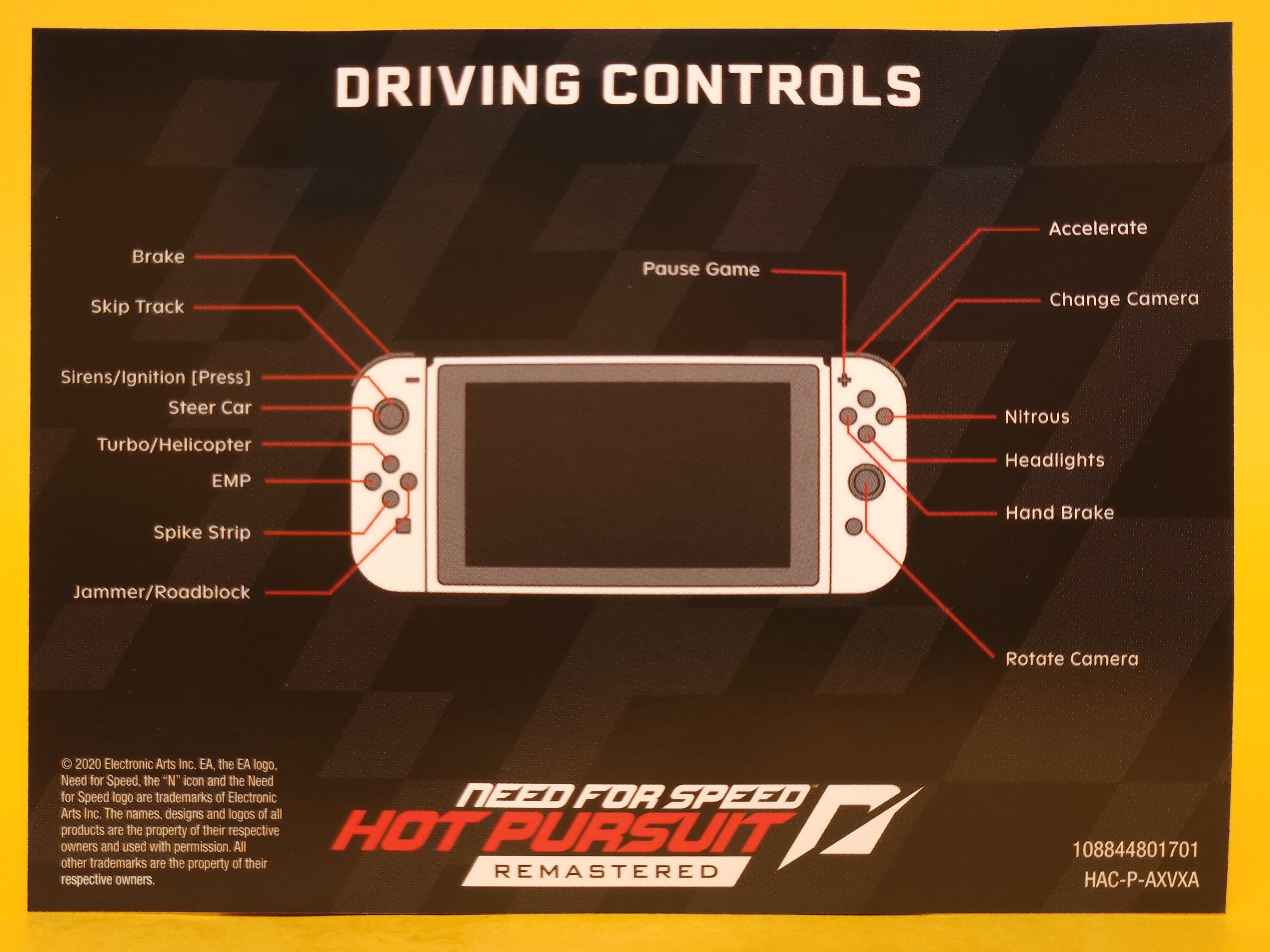 Need for Speed Hot Pursuit Remastered – Nintendo Switch