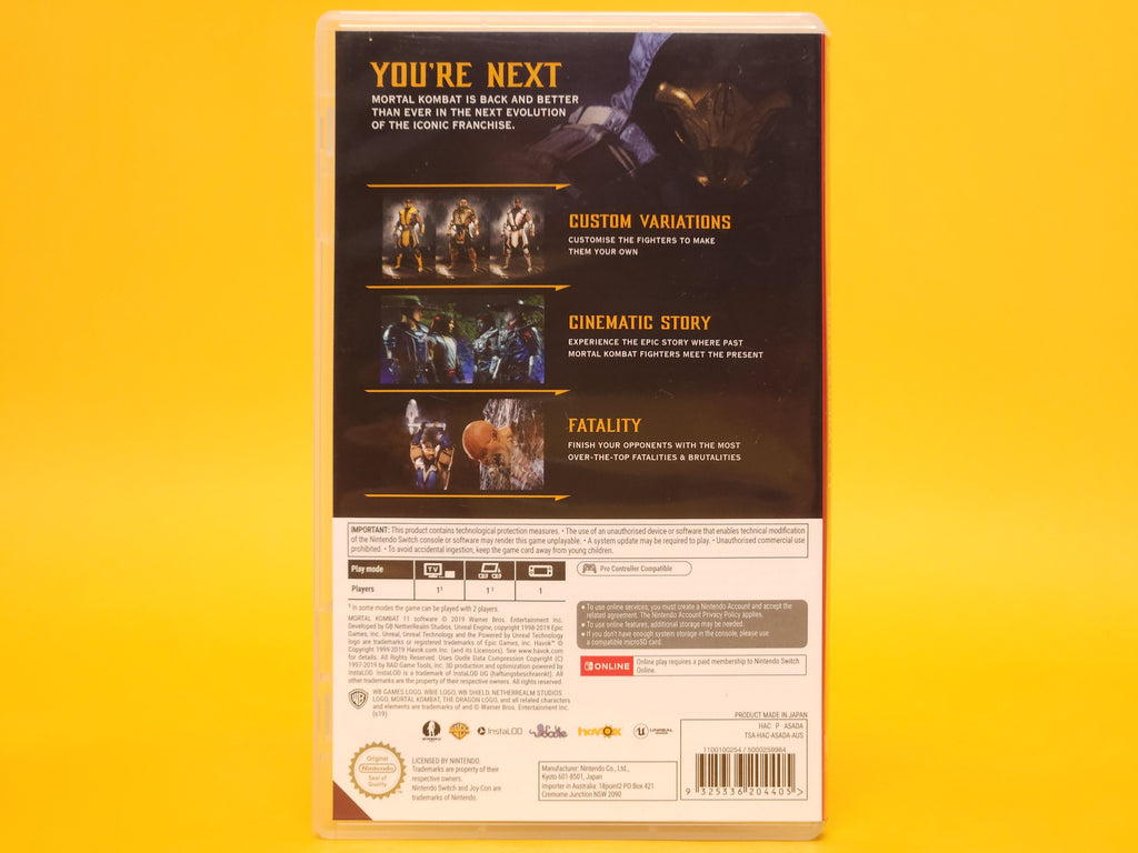 Mortal Kombat 11 – Nintendo Switch