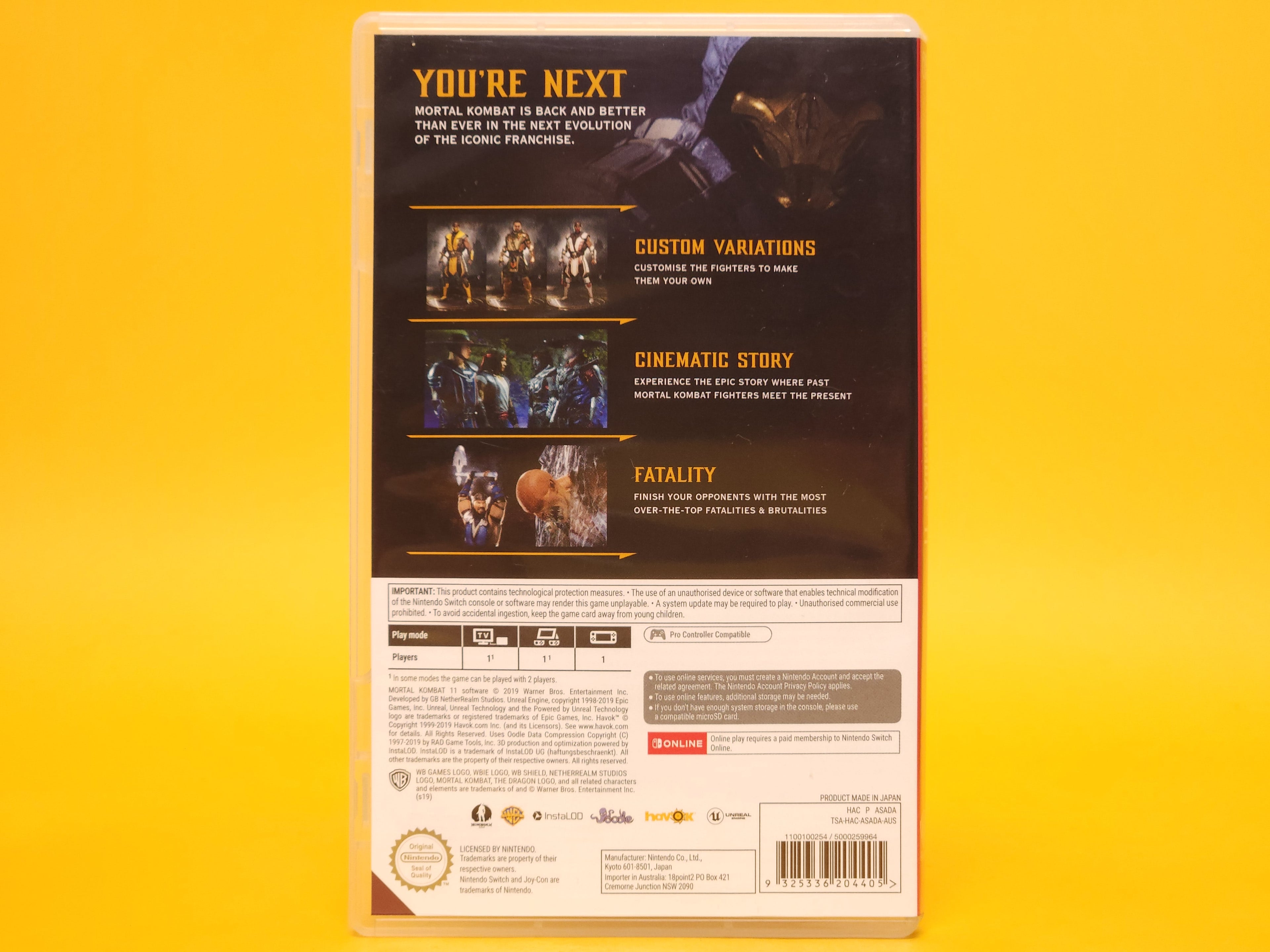 Mortal Kombat 11 – Nintendo Switch