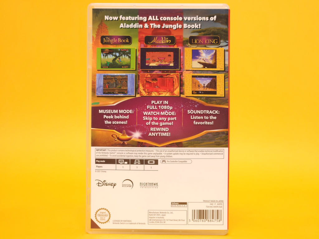 Disney Classic Games Collection – Nintendo Switch