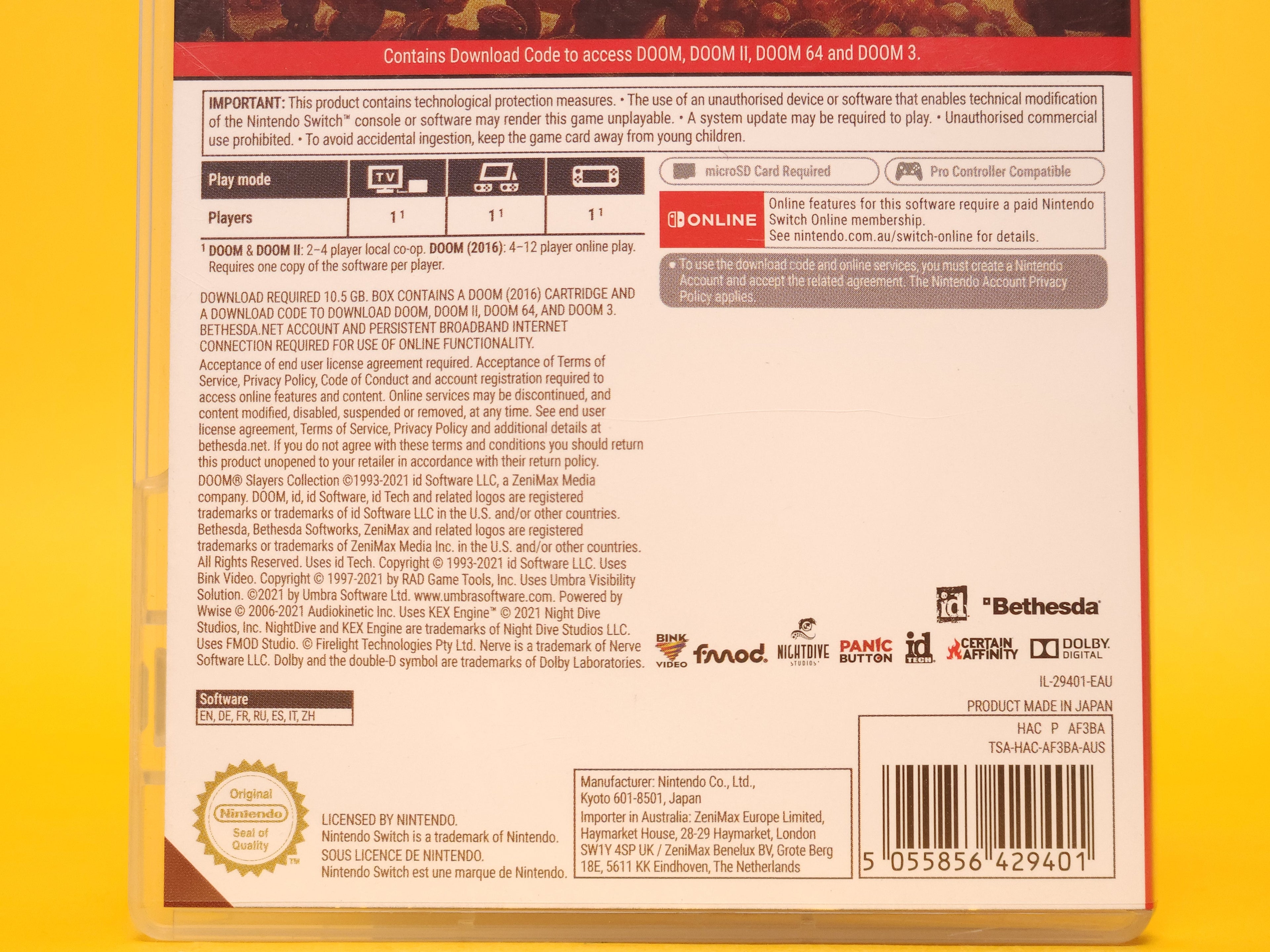DOOM Slayers Collection – Nintendo Switch