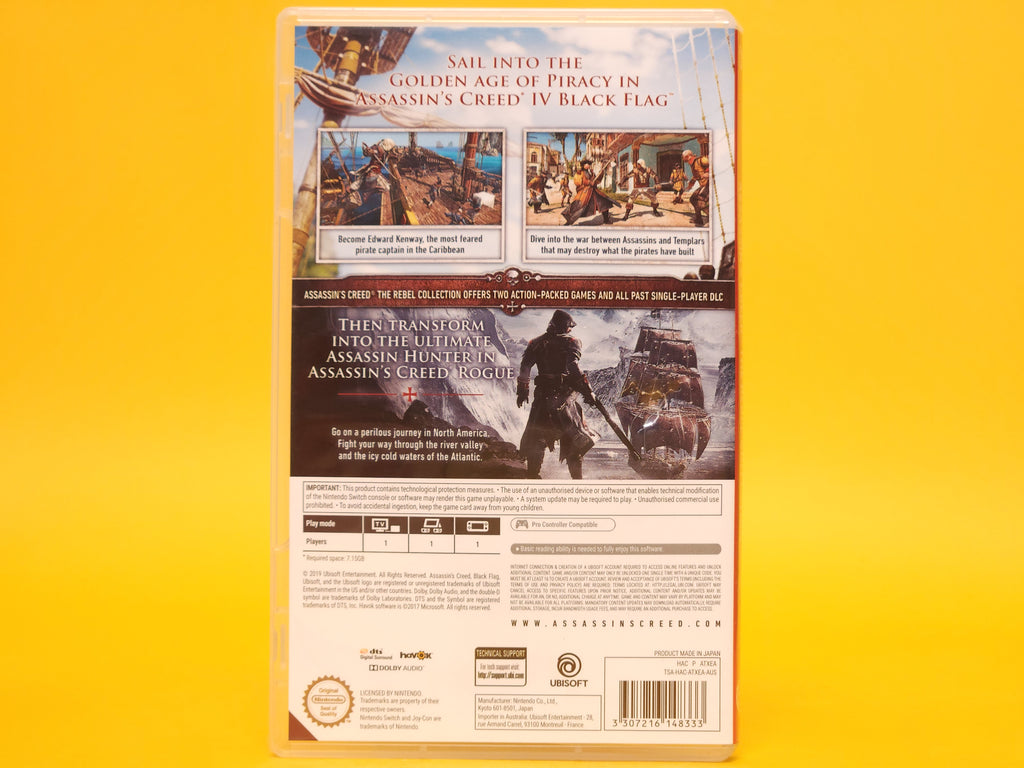 Assassin's Creed: The Rebel Collection – Nintendo Switch