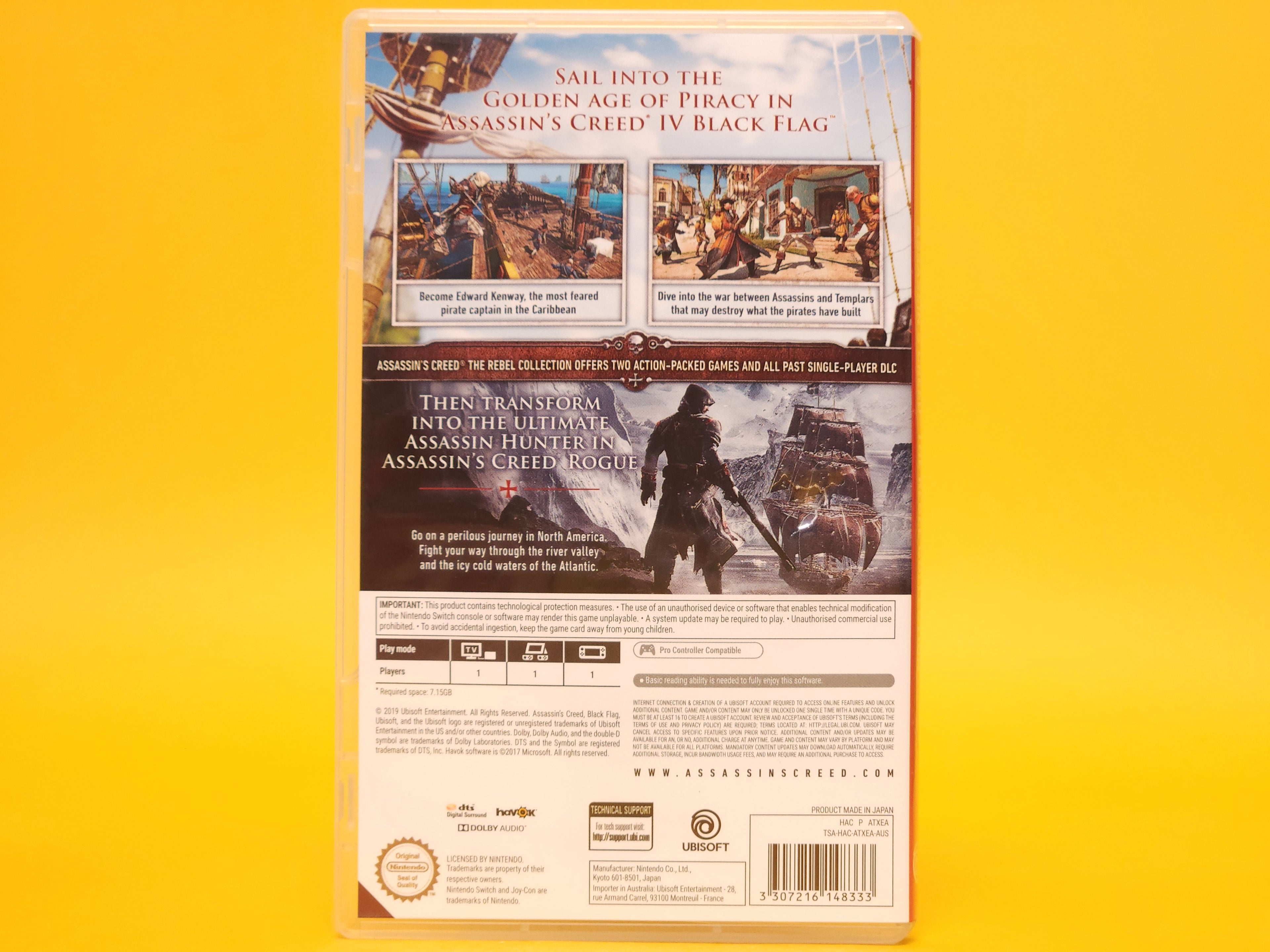 Assassin's Creed: The Rebel Collection – Nintendo Switch