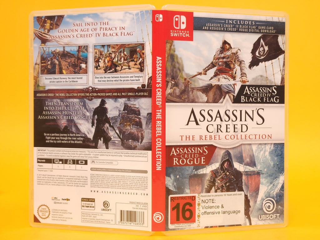 Assassin's Creed: The Rebel Collection – Nintendo Switch