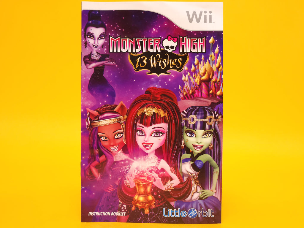 Monster High: 13 Wishes – Nintendo Wii