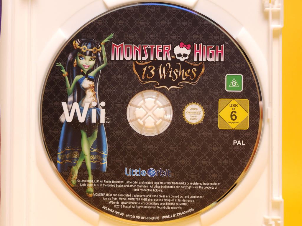 Monster High: 13 Wishes – Nintendo Wii