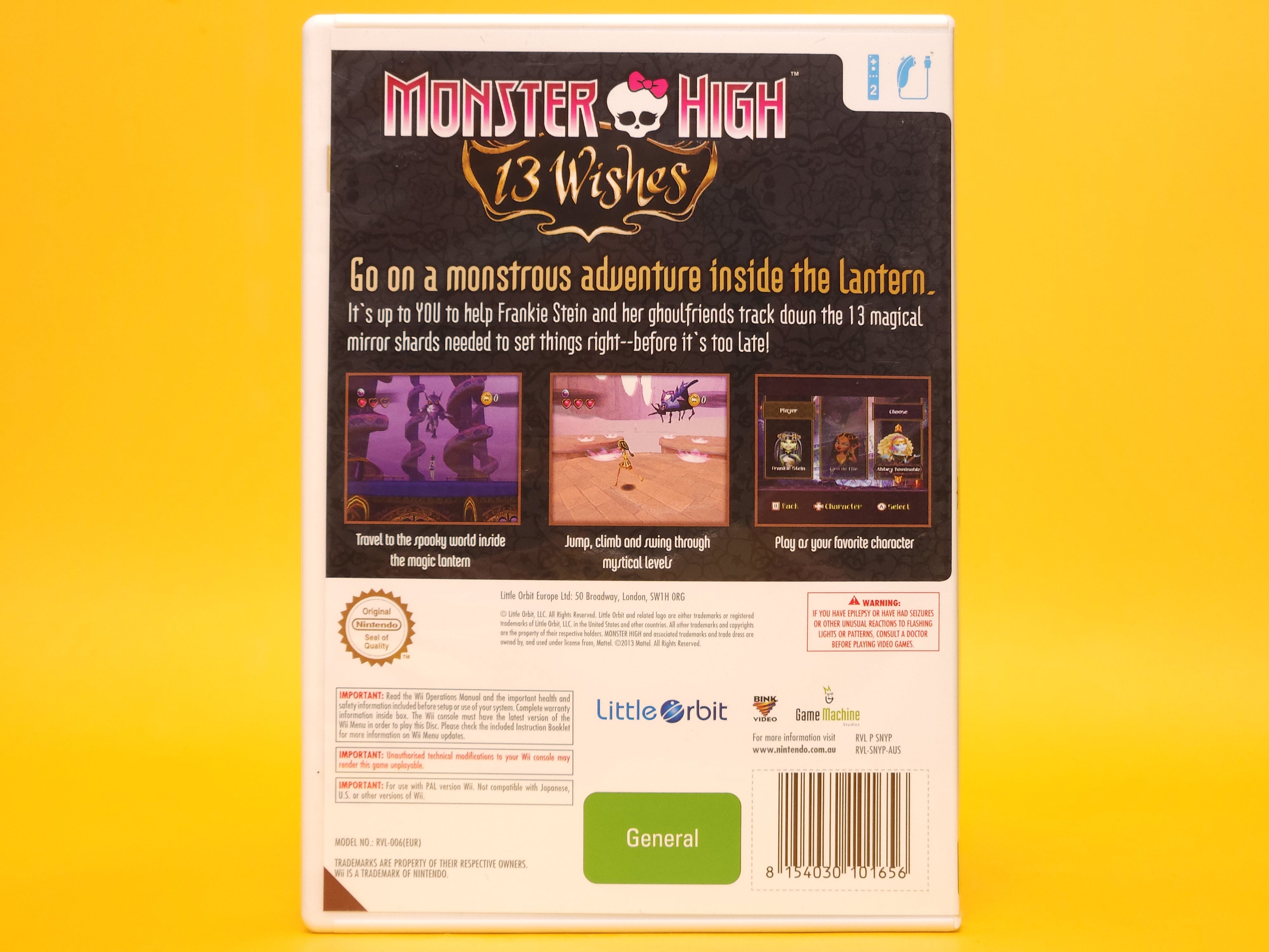 Monster High: 13 Wishes – Nintendo Wii
