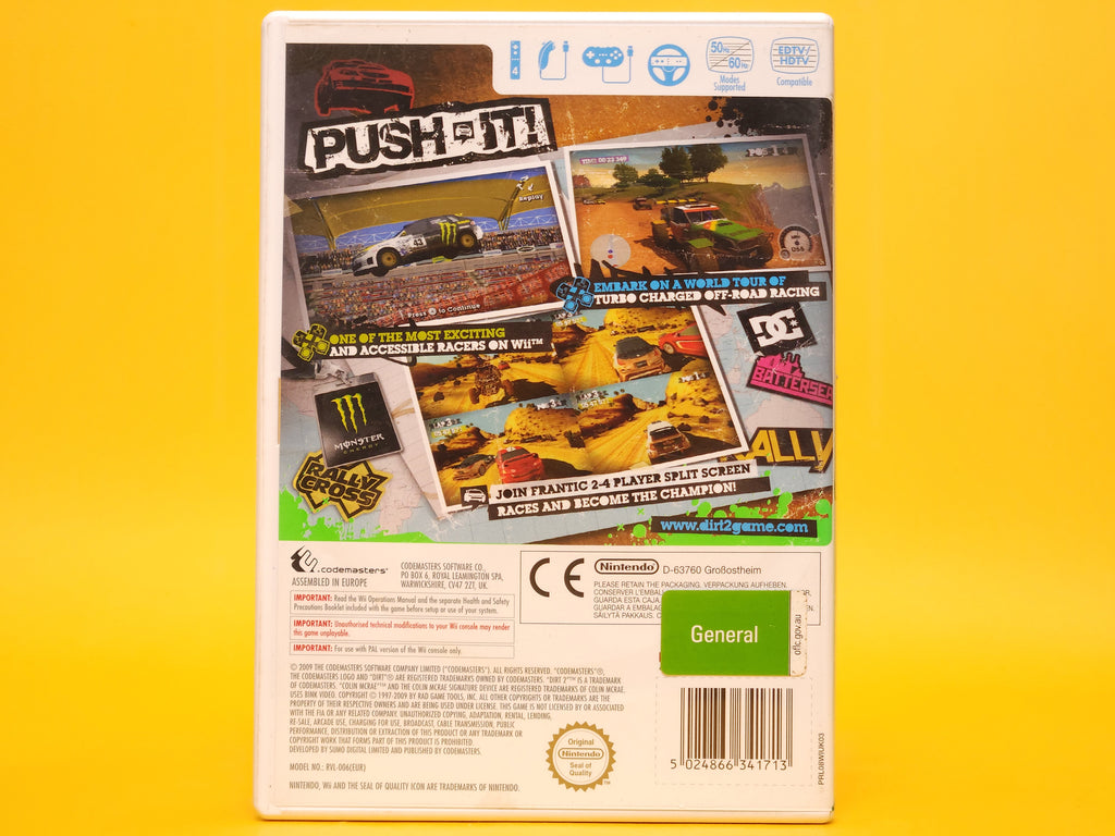 Colin McRae: Dirt 2 – Nintendo Wii