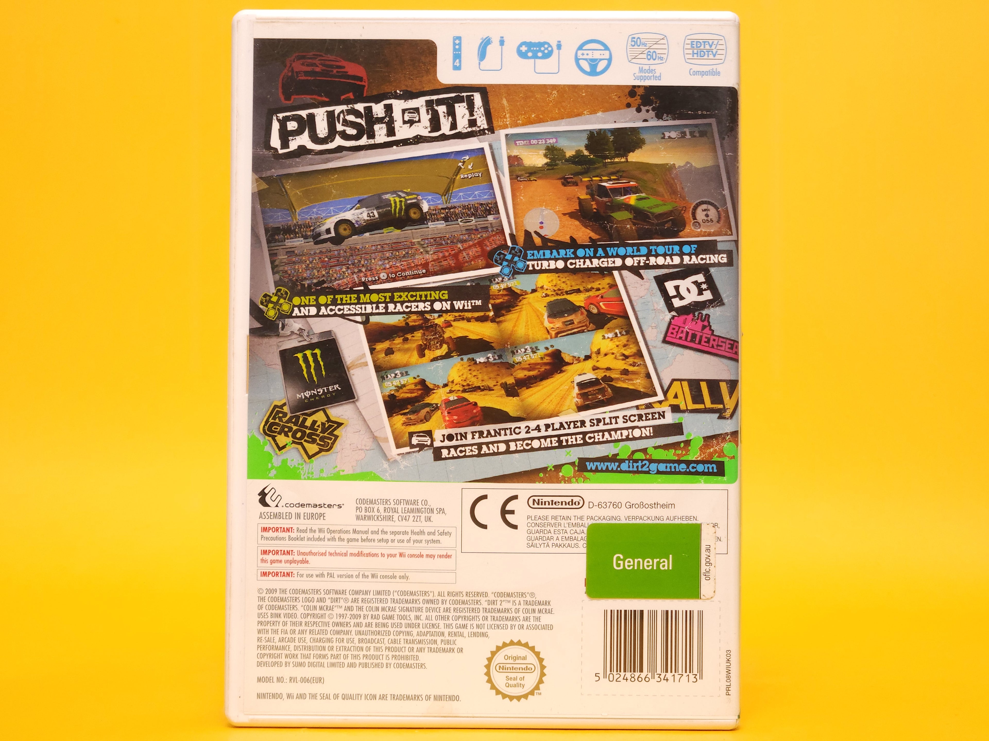 Colin McRae: Dirt 2 – Nintendo Wii
