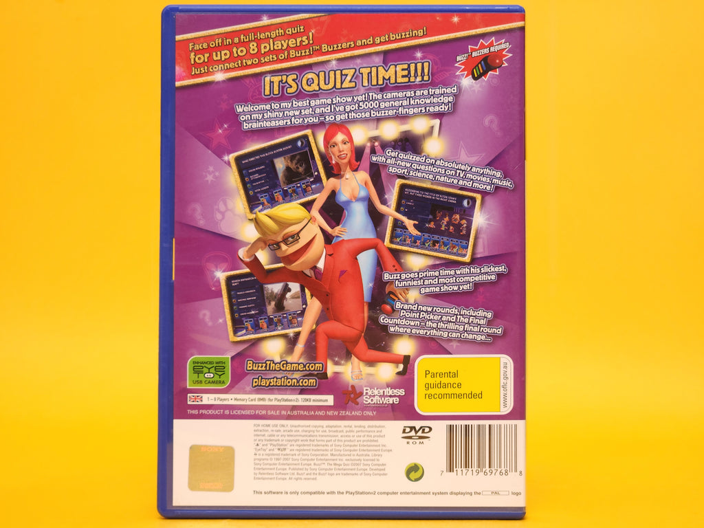Buzz!: The Mega Quiz – PS2