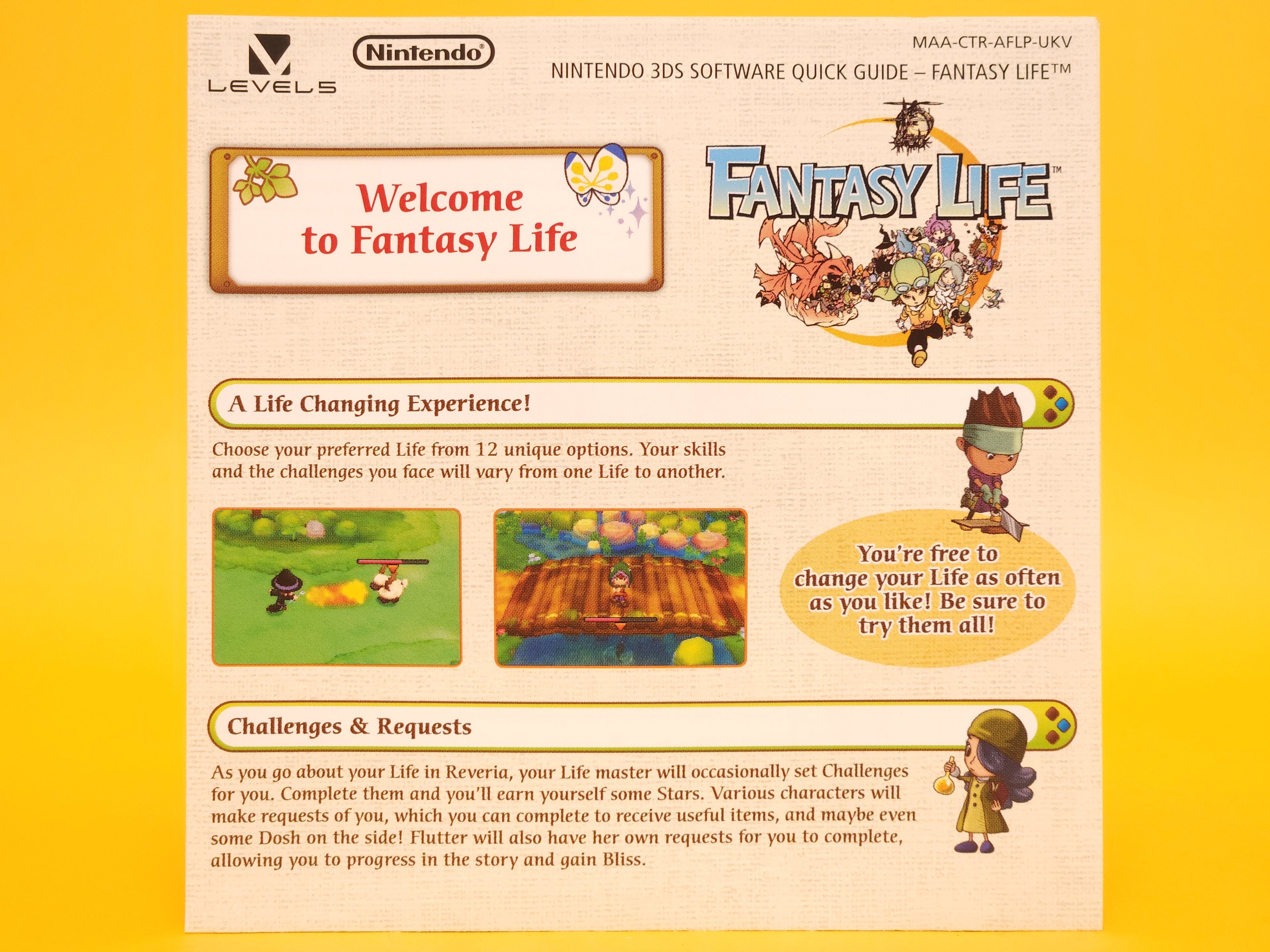 Fantasy Life – Nintendo 3DS
