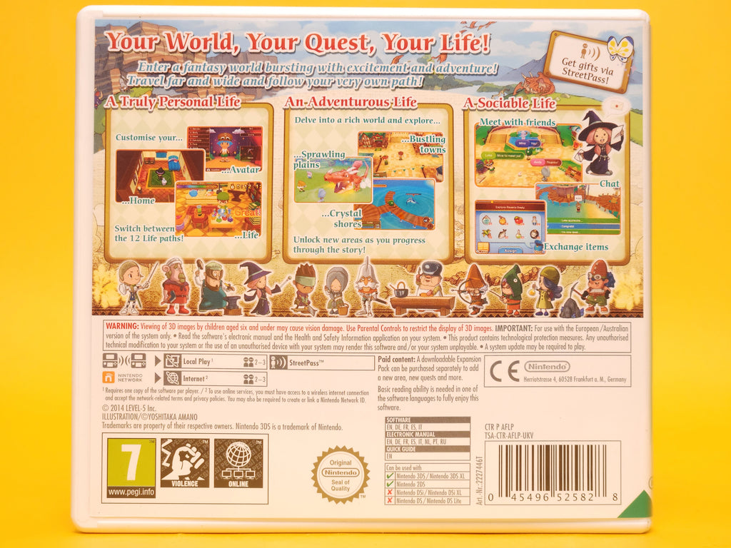 Fantasy Life – Nintendo 3DS